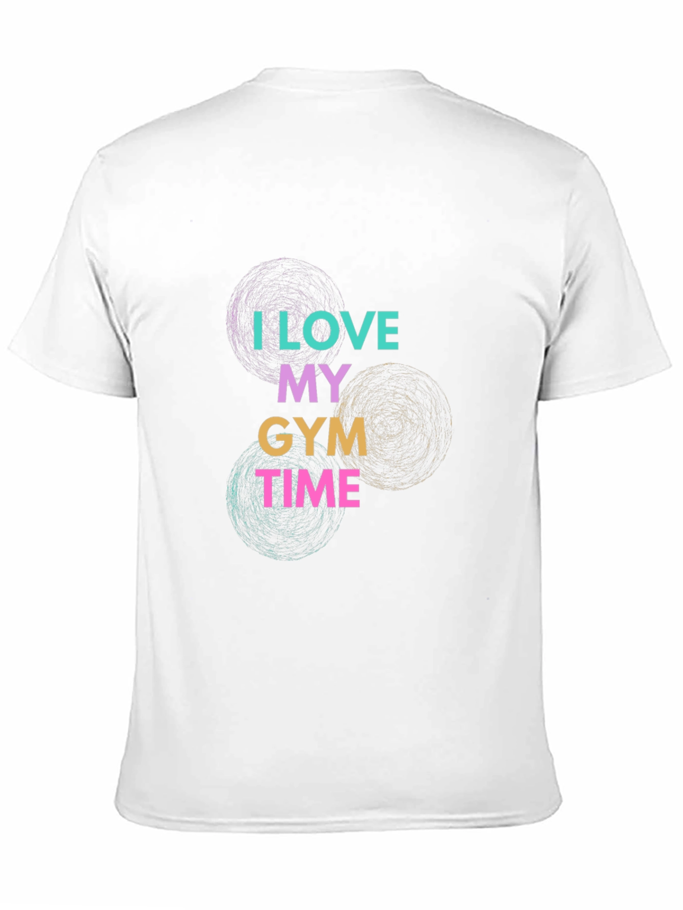I Love My Gym Time Graphic T-Shirt