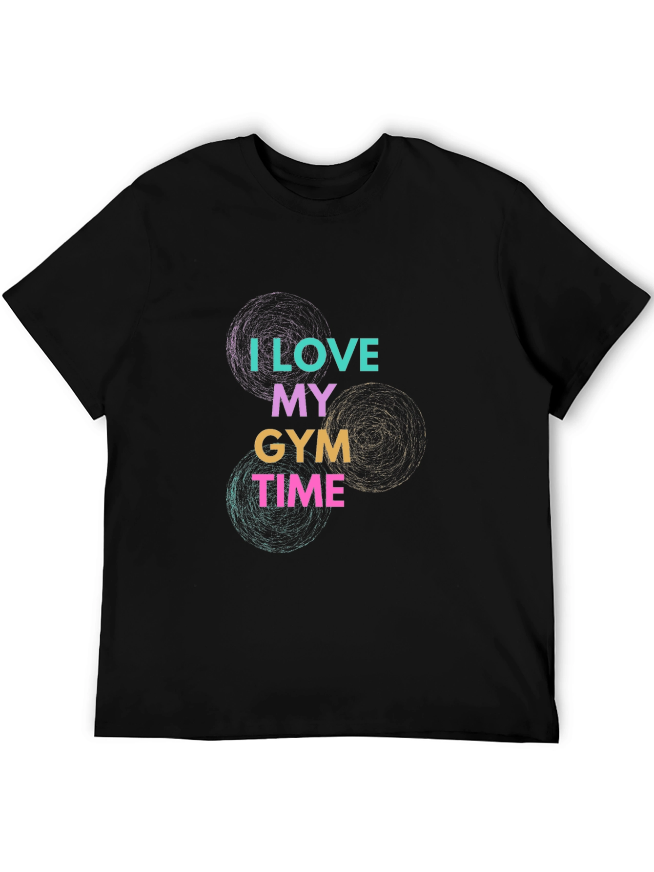 I Love My Gym Time Graphic T-Shirt