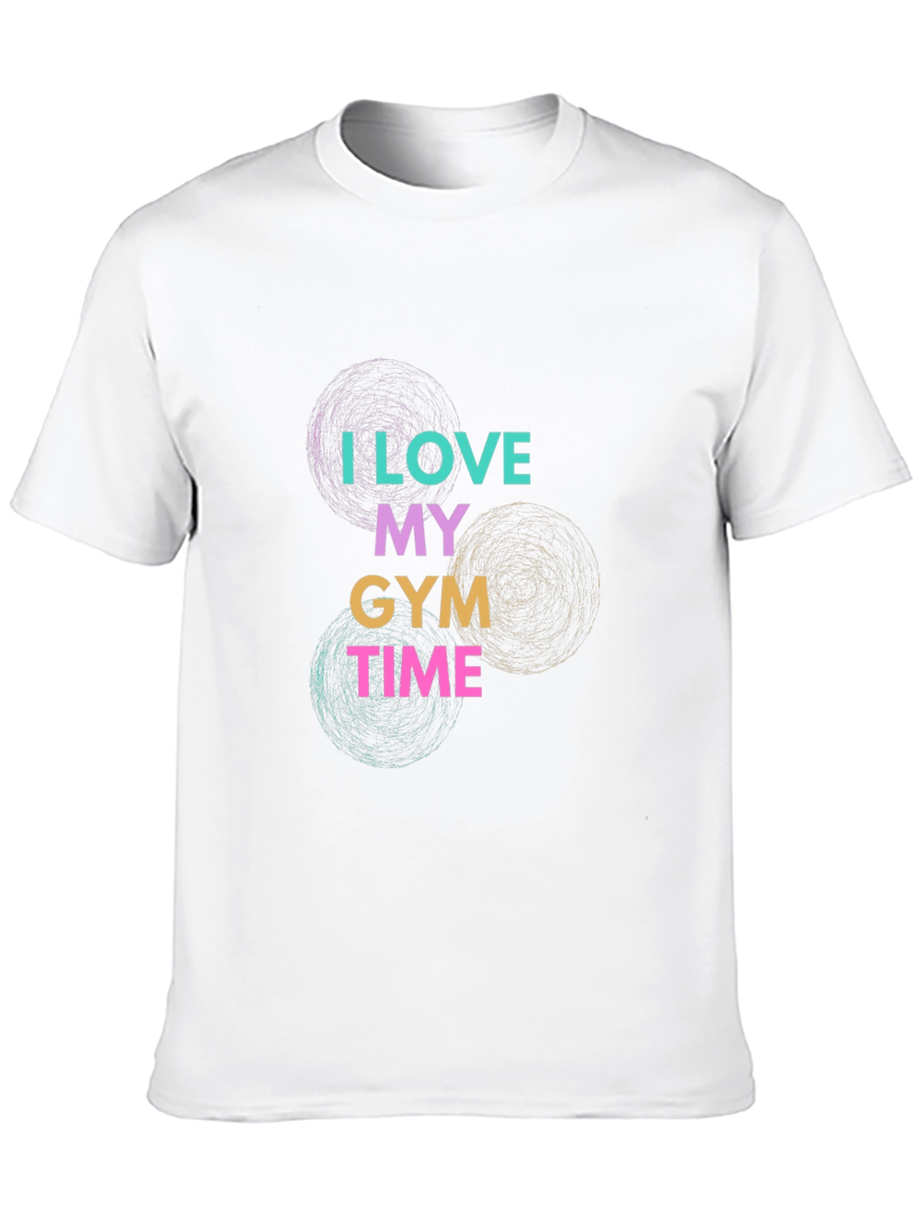 I Love My Gym Time Graphic T-Shirt
