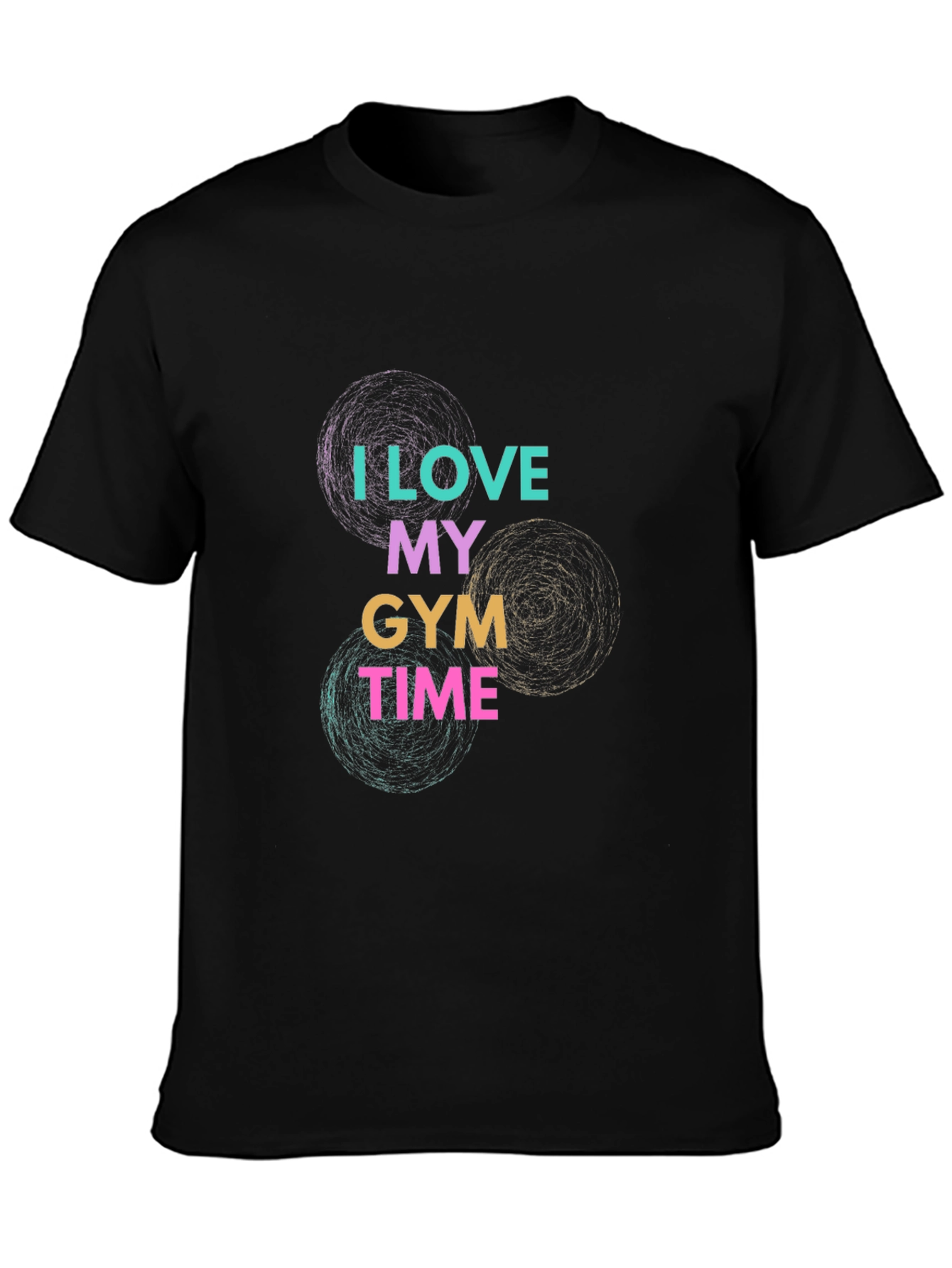 I Love My Gym Time Graphic T-Shirt