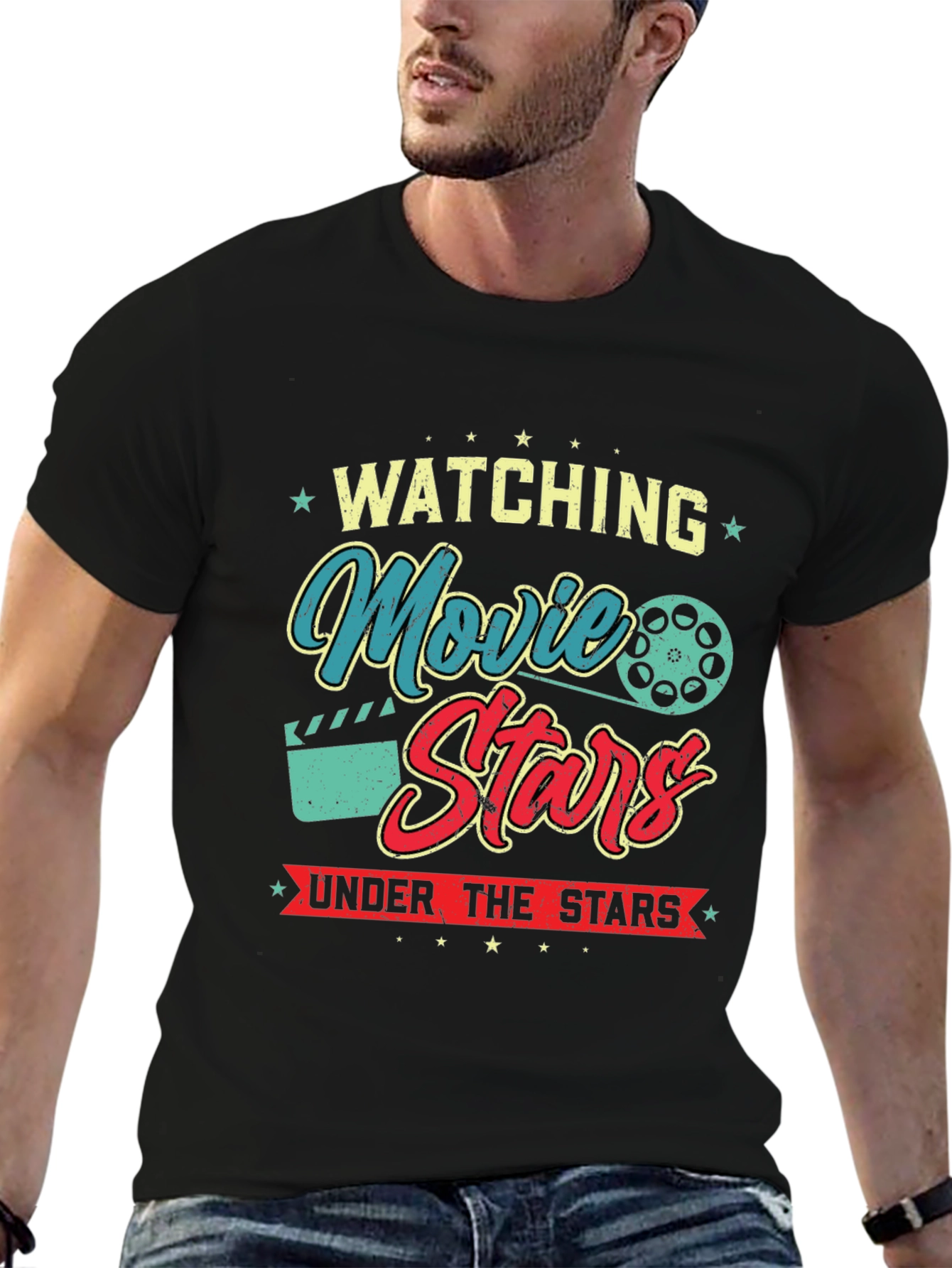 Movie Stars Under the Stars Graphic Tee