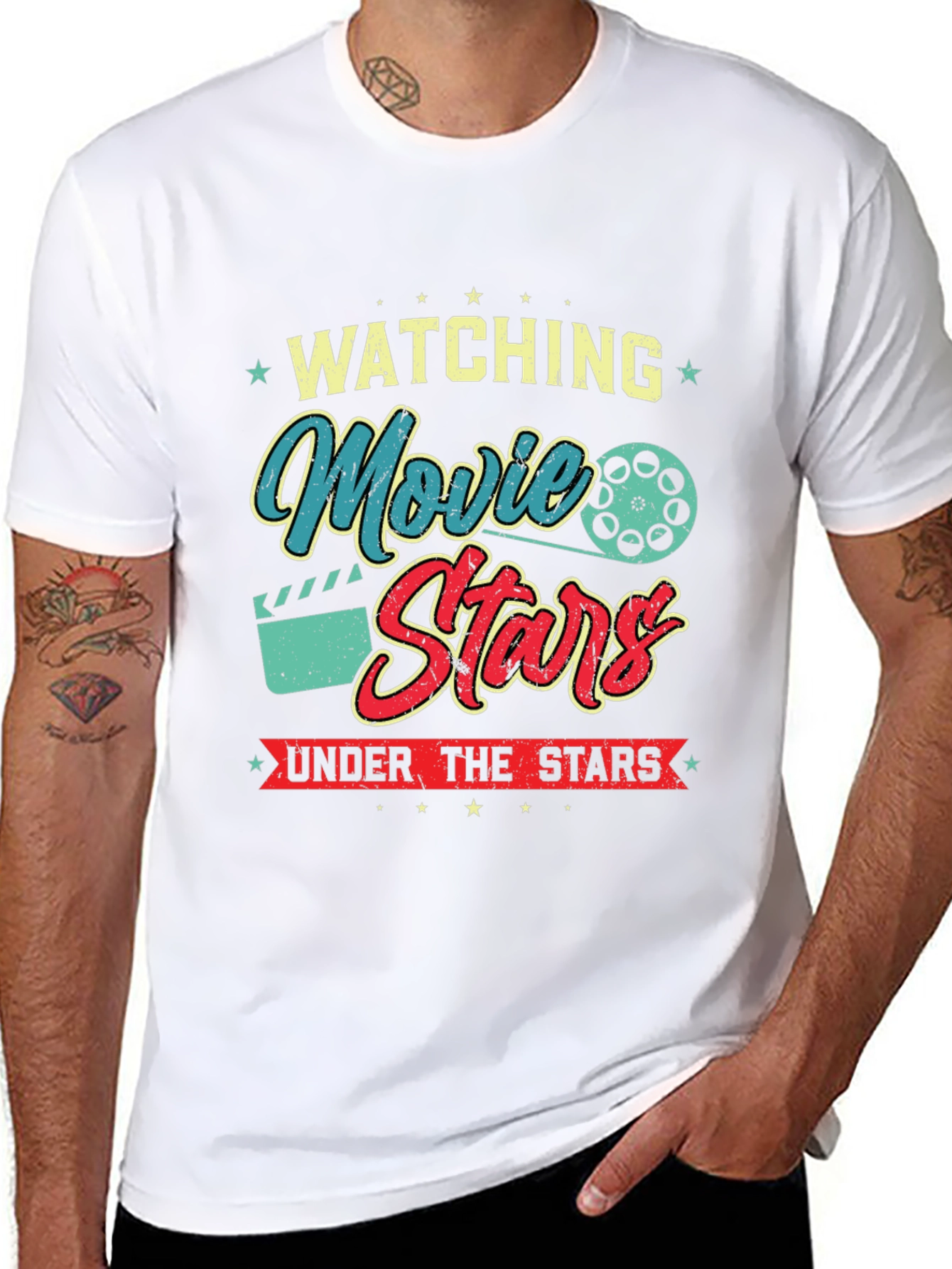 Movie Stars Under the Stars Graphic Tee