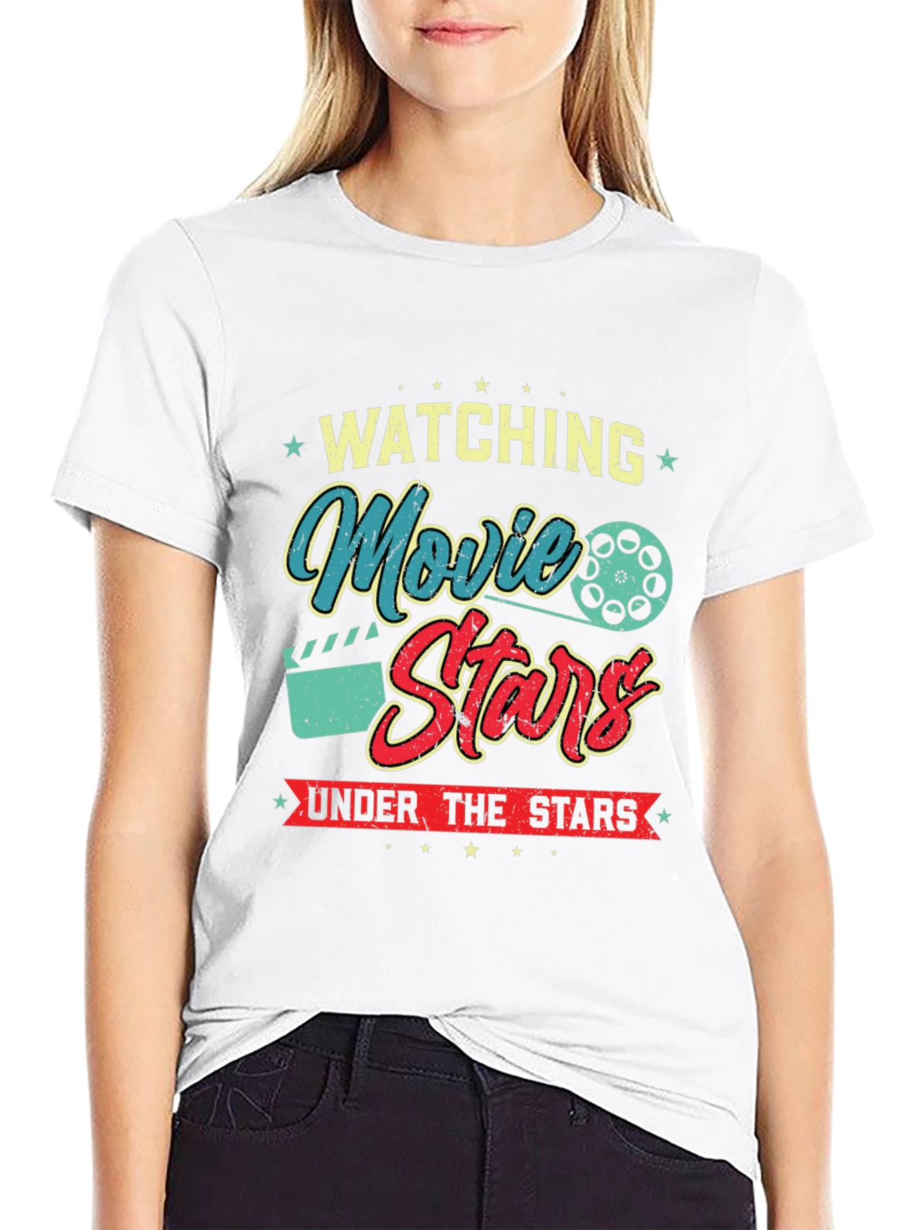 Movie Stars Under the Stars Graphic Tee