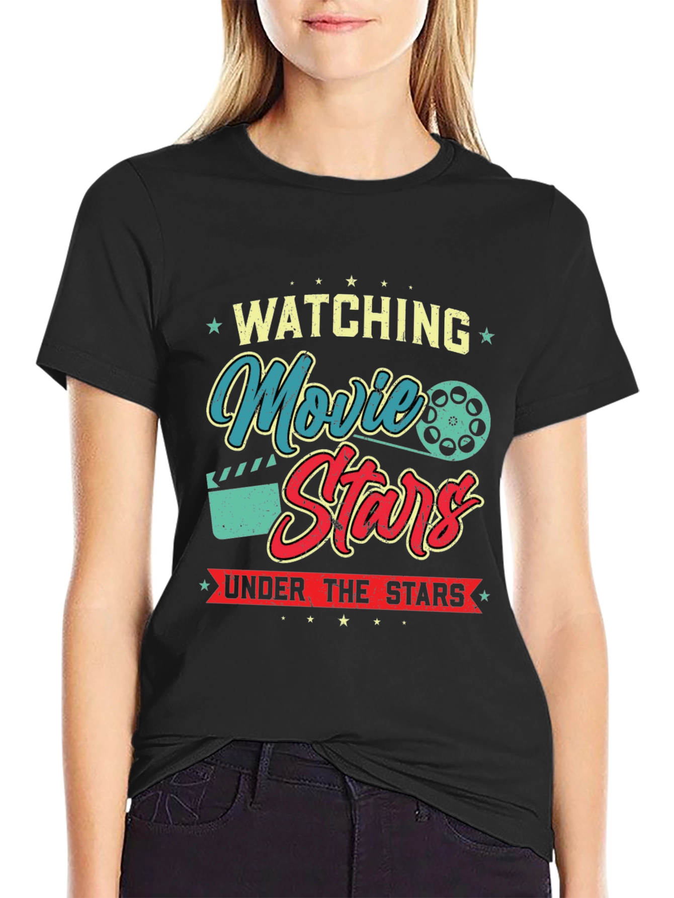 Movie Stars Under the Stars Graphic Tee