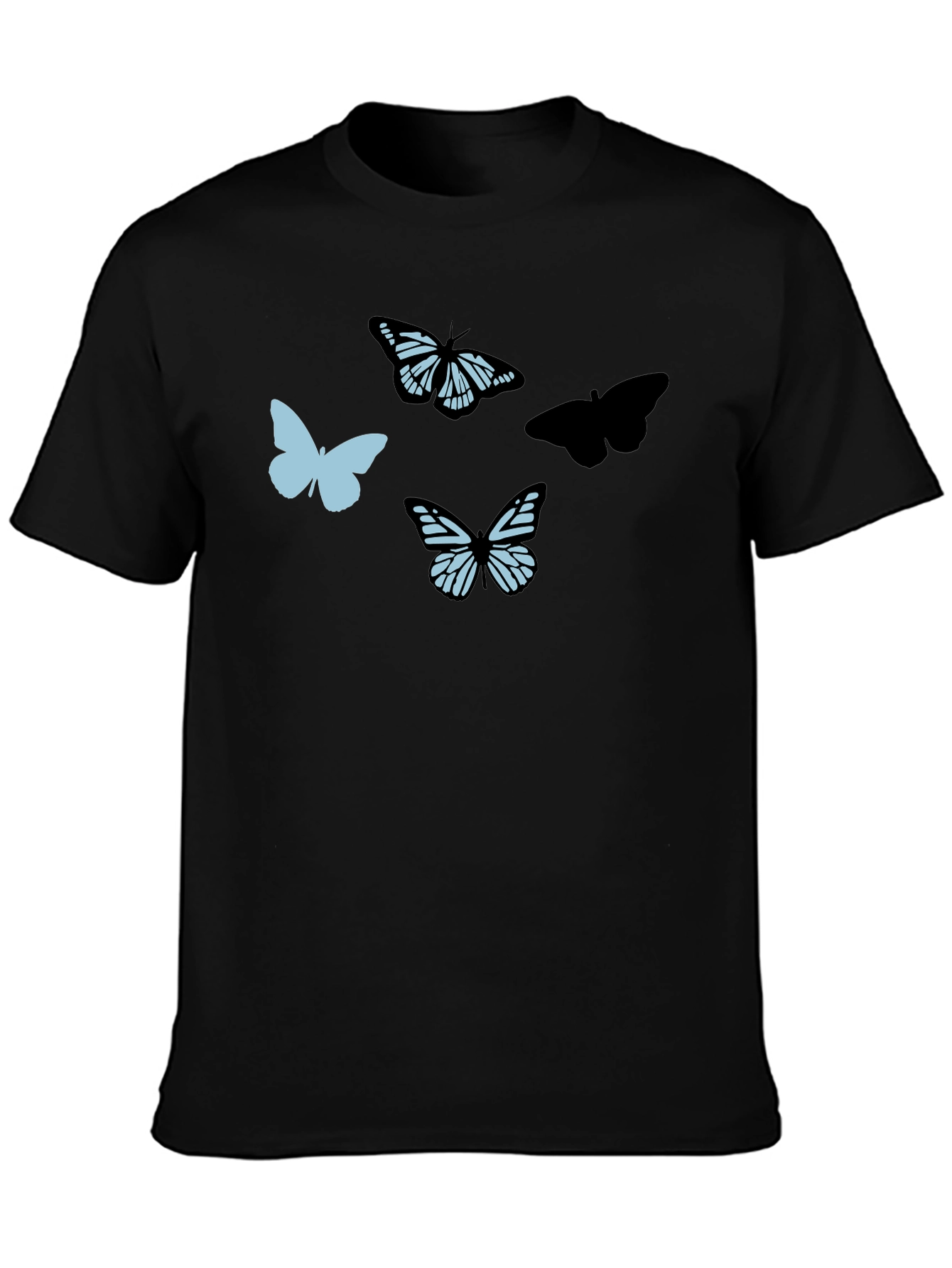 Butterfly Graphic T-Shirt - Trendy Casual Tee