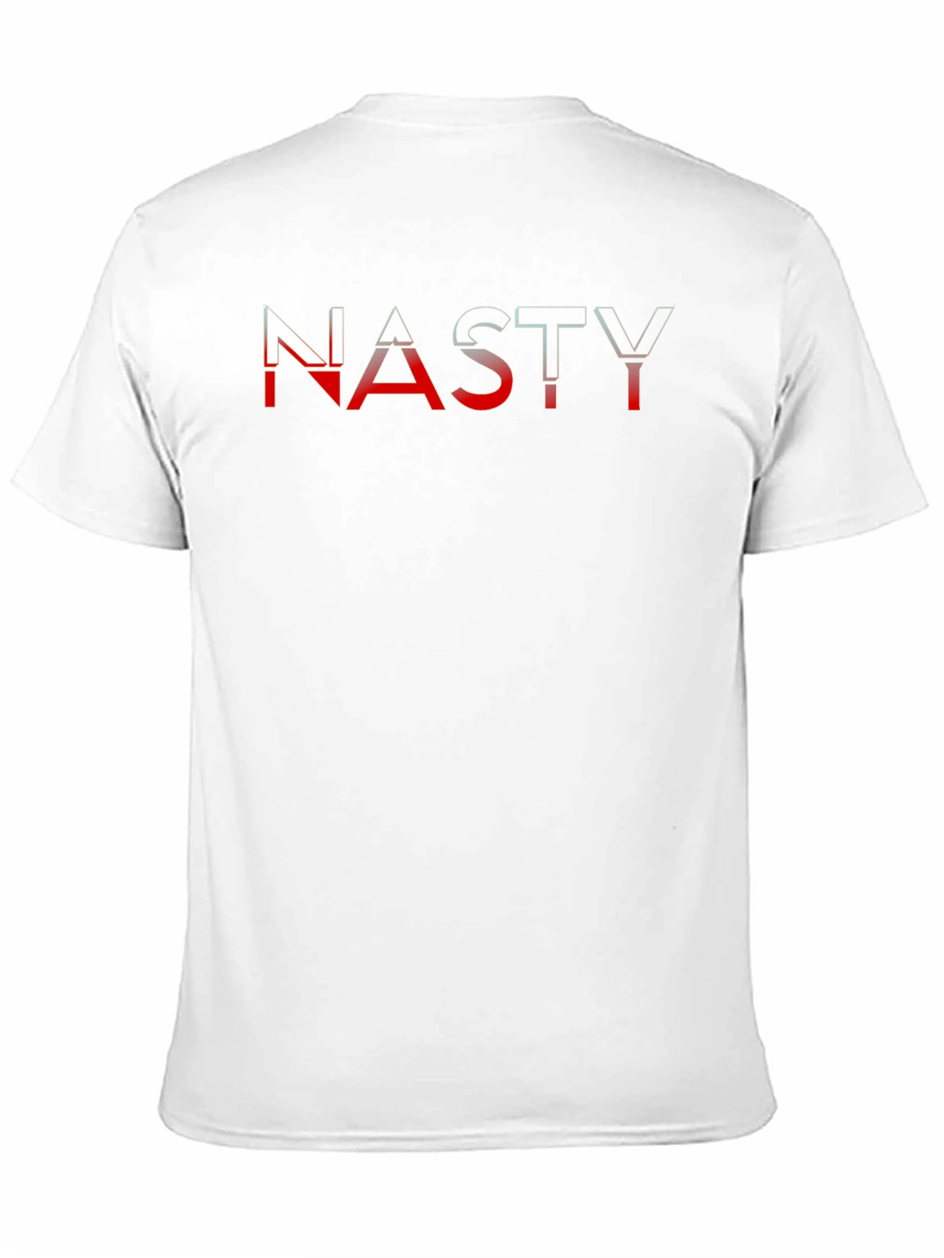 Nasty Graphic T-Shirt - Mens Black Crew Neck Tee