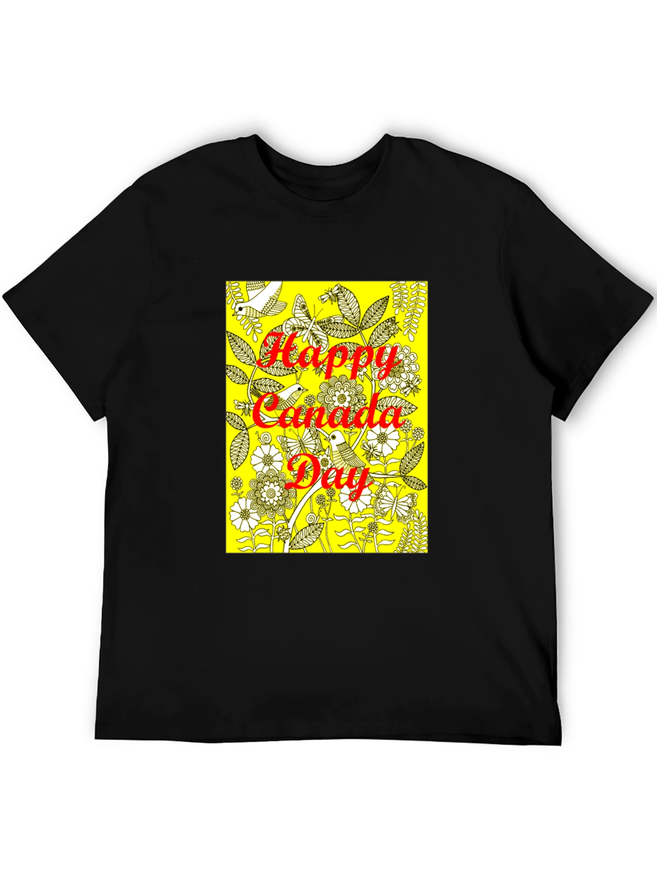 Happy Canada Day Graphic T-Shirt