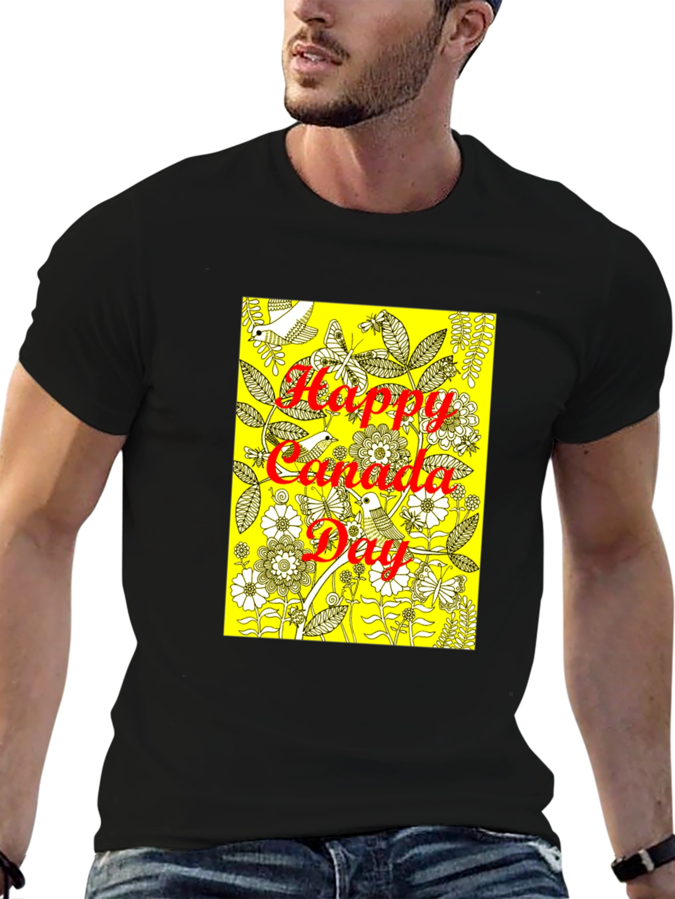 Happy Canada Day Graphic T-Shirt