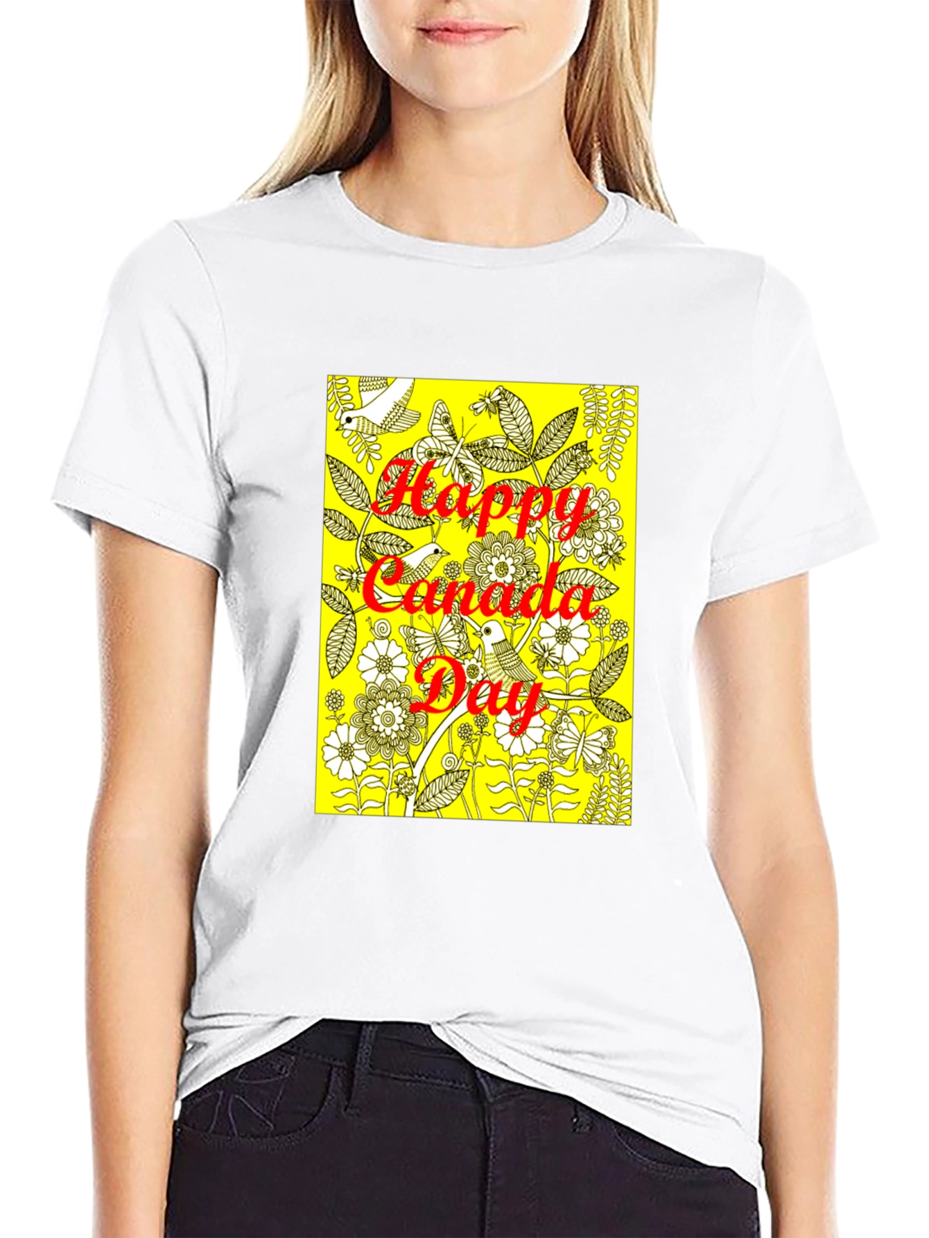 Happy Canada Day Graphic T-Shirt