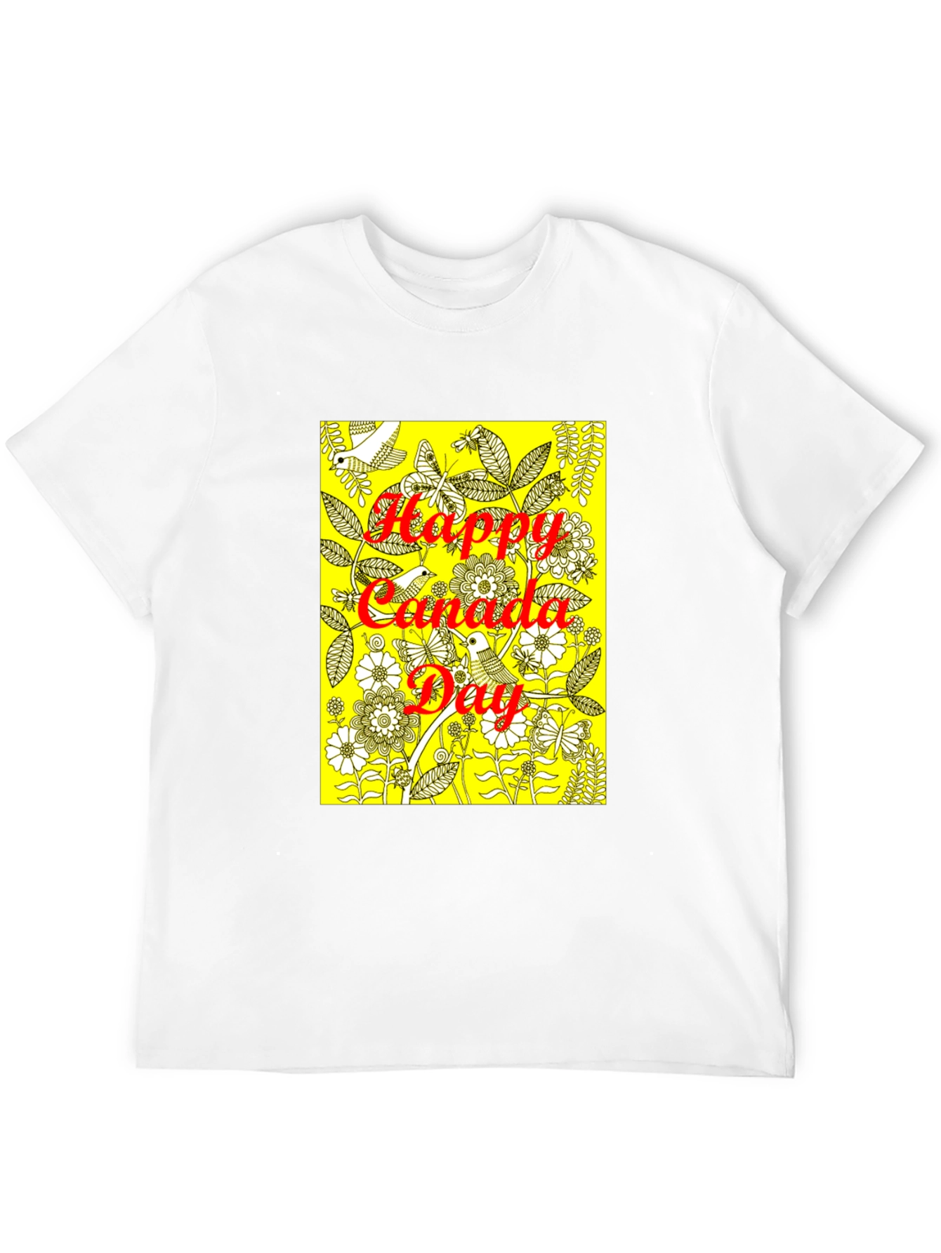 Happy Canada Day Graphic T-Shirt