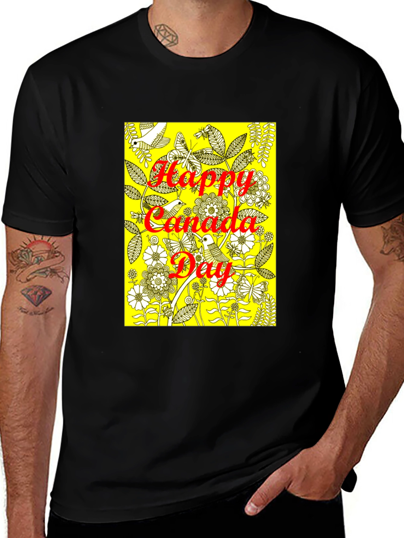 Happy Canada Day Graphic T-Shirt