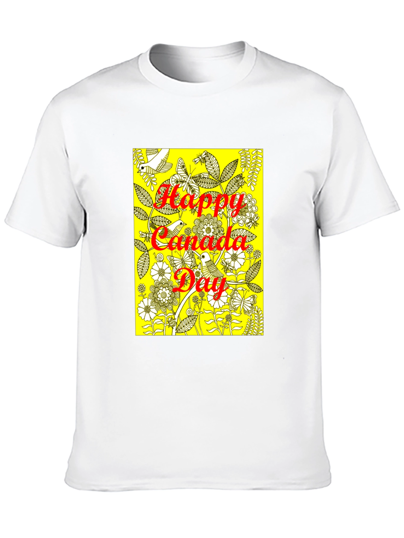 Happy Canada Day Graphic T-Shirt