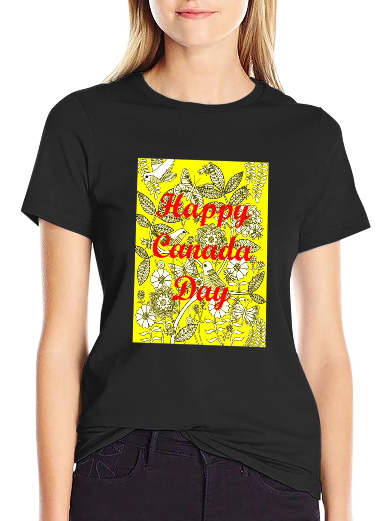 Happy Canada Day Graphic T-Shirt