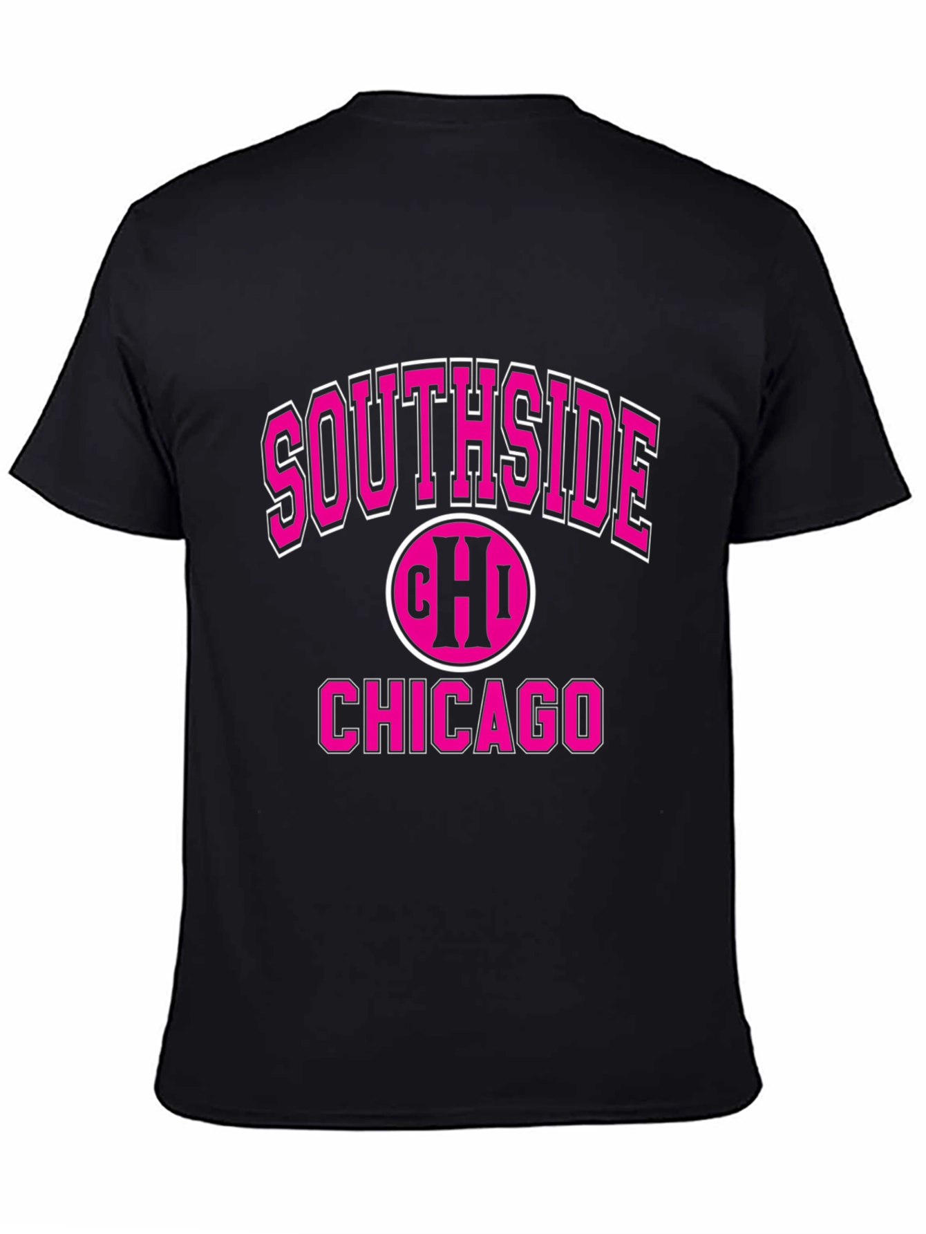 Southside Chicago Graphic Tee - Classic Black