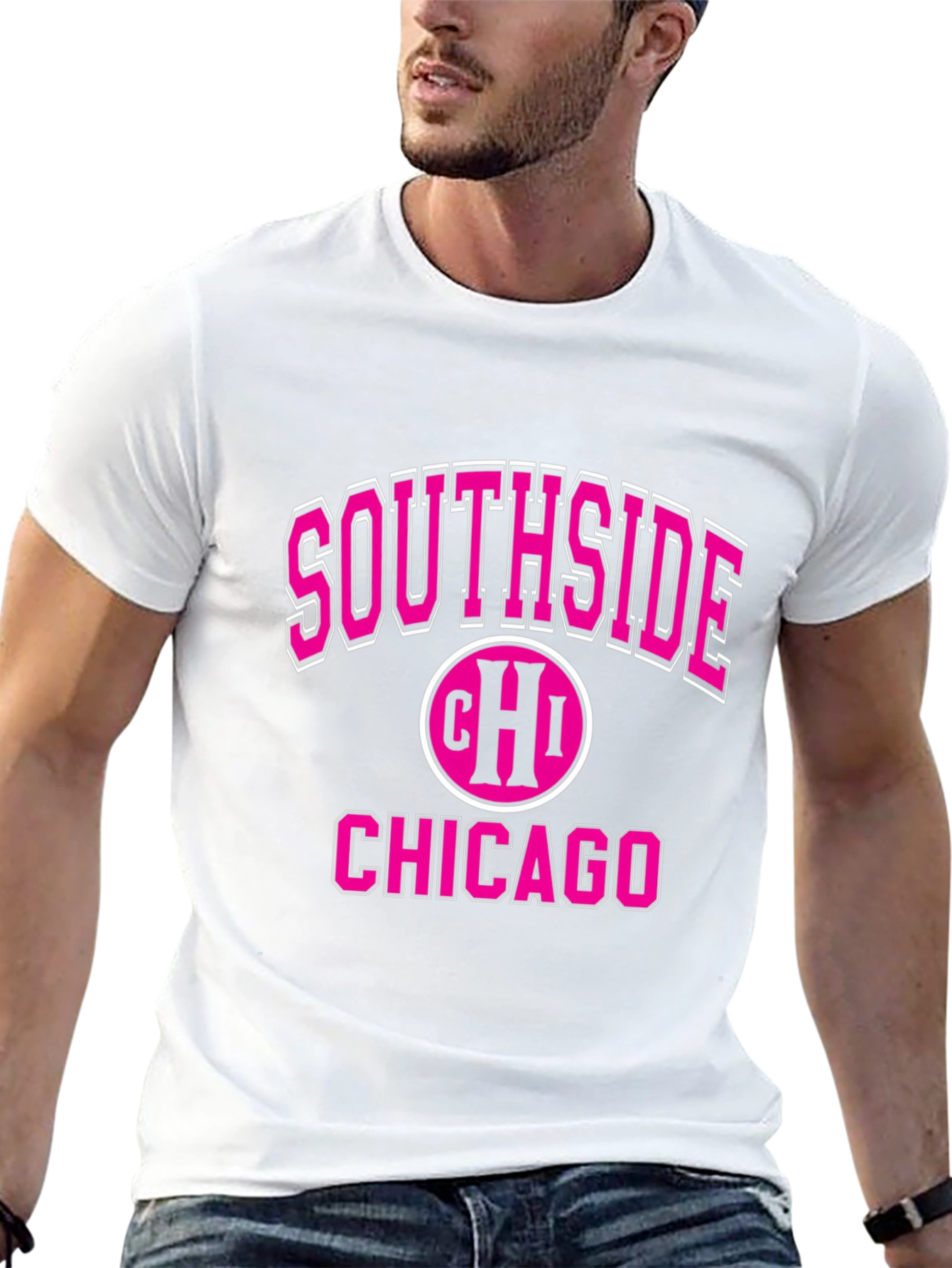 Southside Chicago Graphic Tee - Classic Black