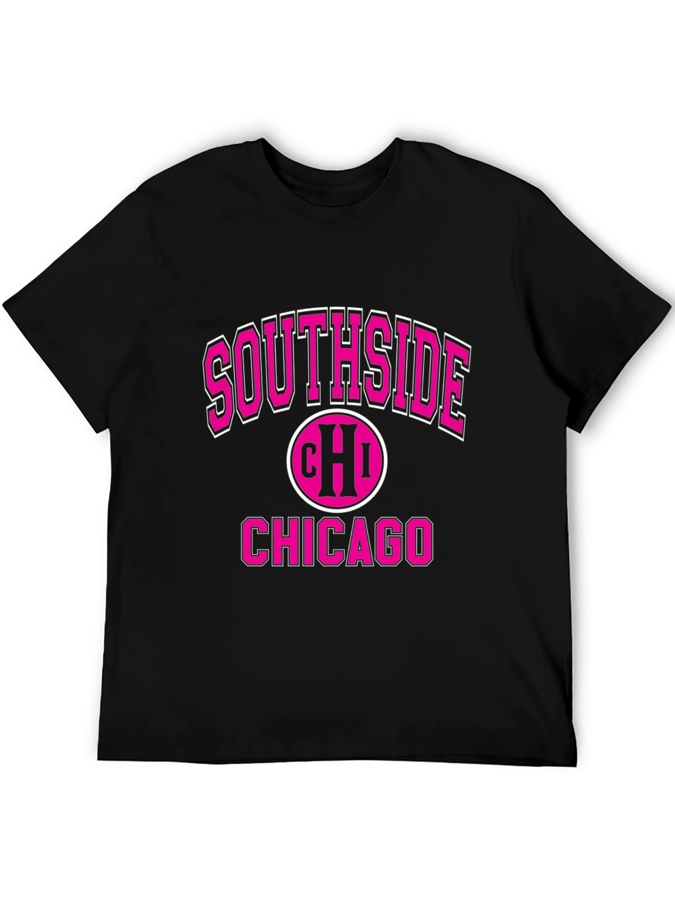 Southside Chicago Graphic Tee - Classic Black