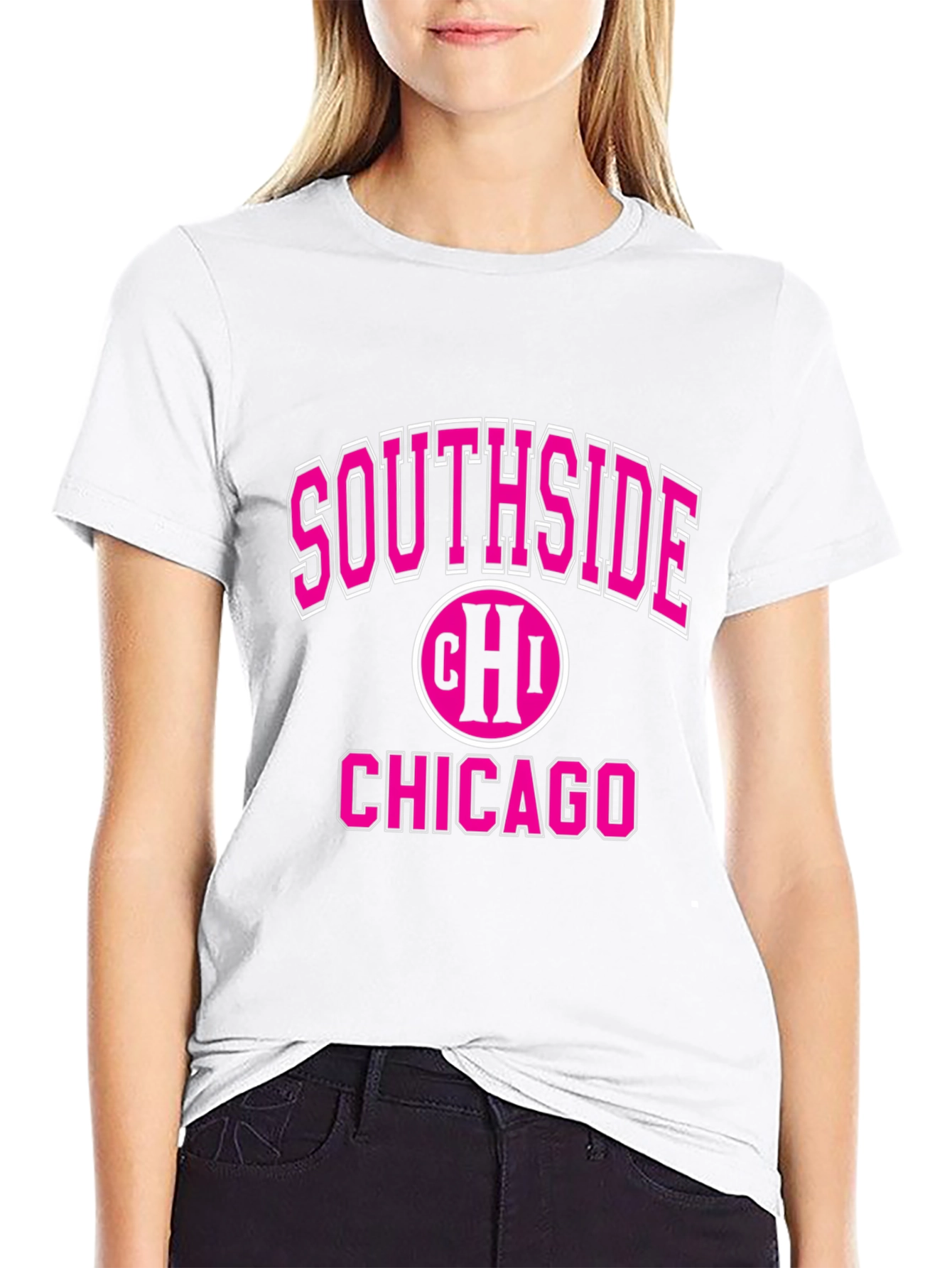 Southside Chicago Graphic Tee - Classic Black