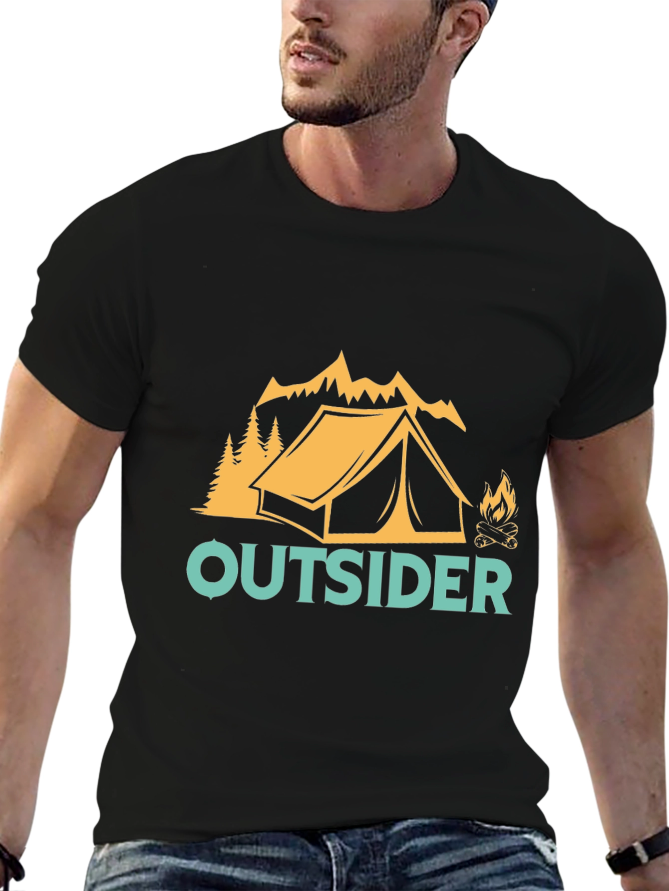 Outsider Camping Graphic Tee