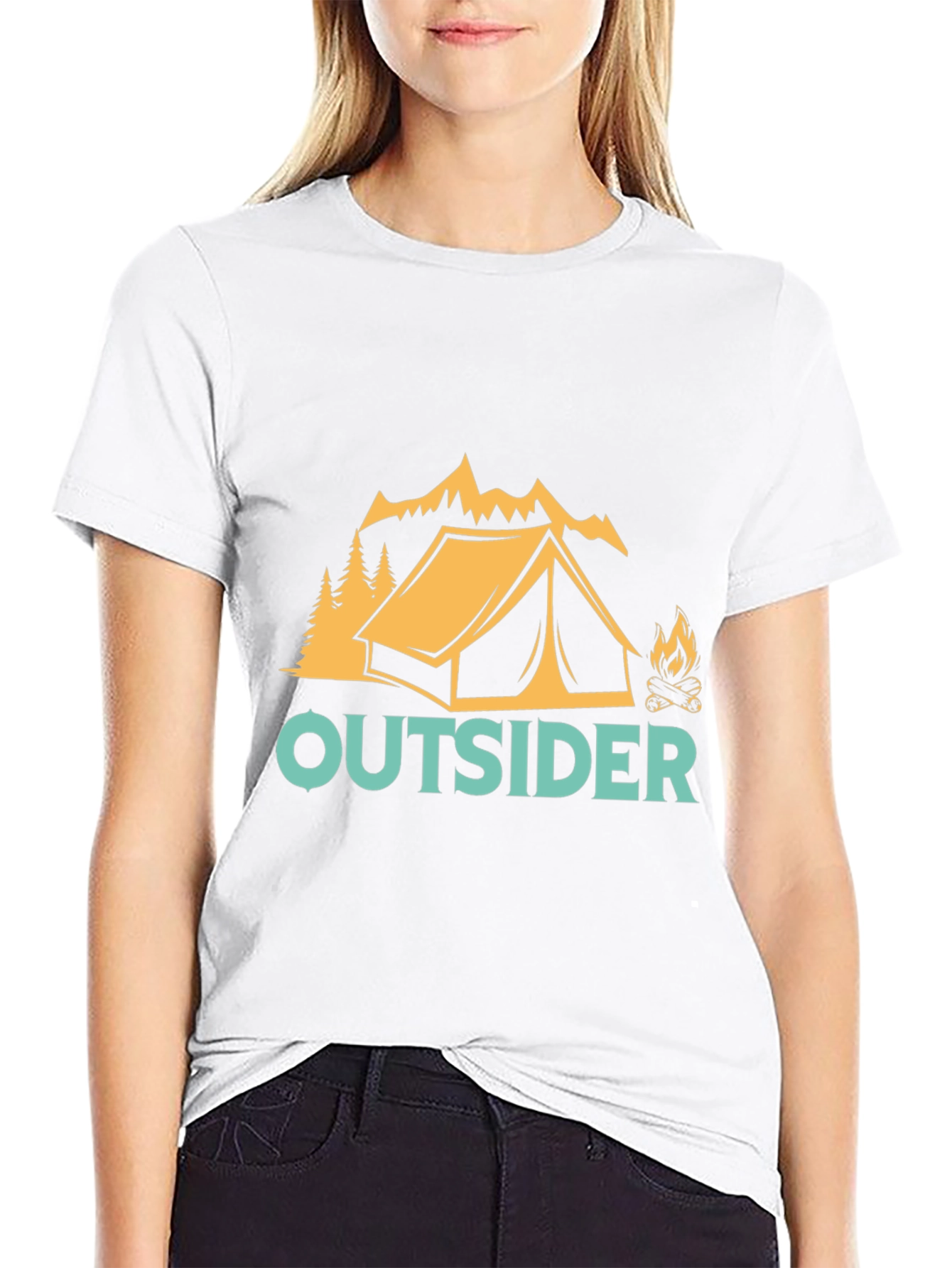 Outsider Camping Graphic Tee