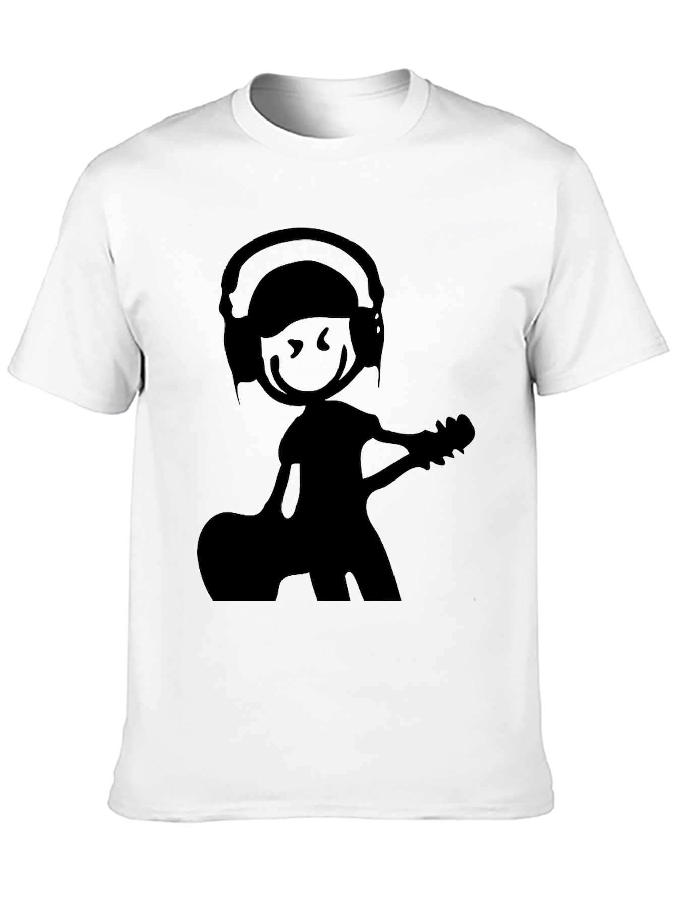 Stick Figure Musician T-Shirt