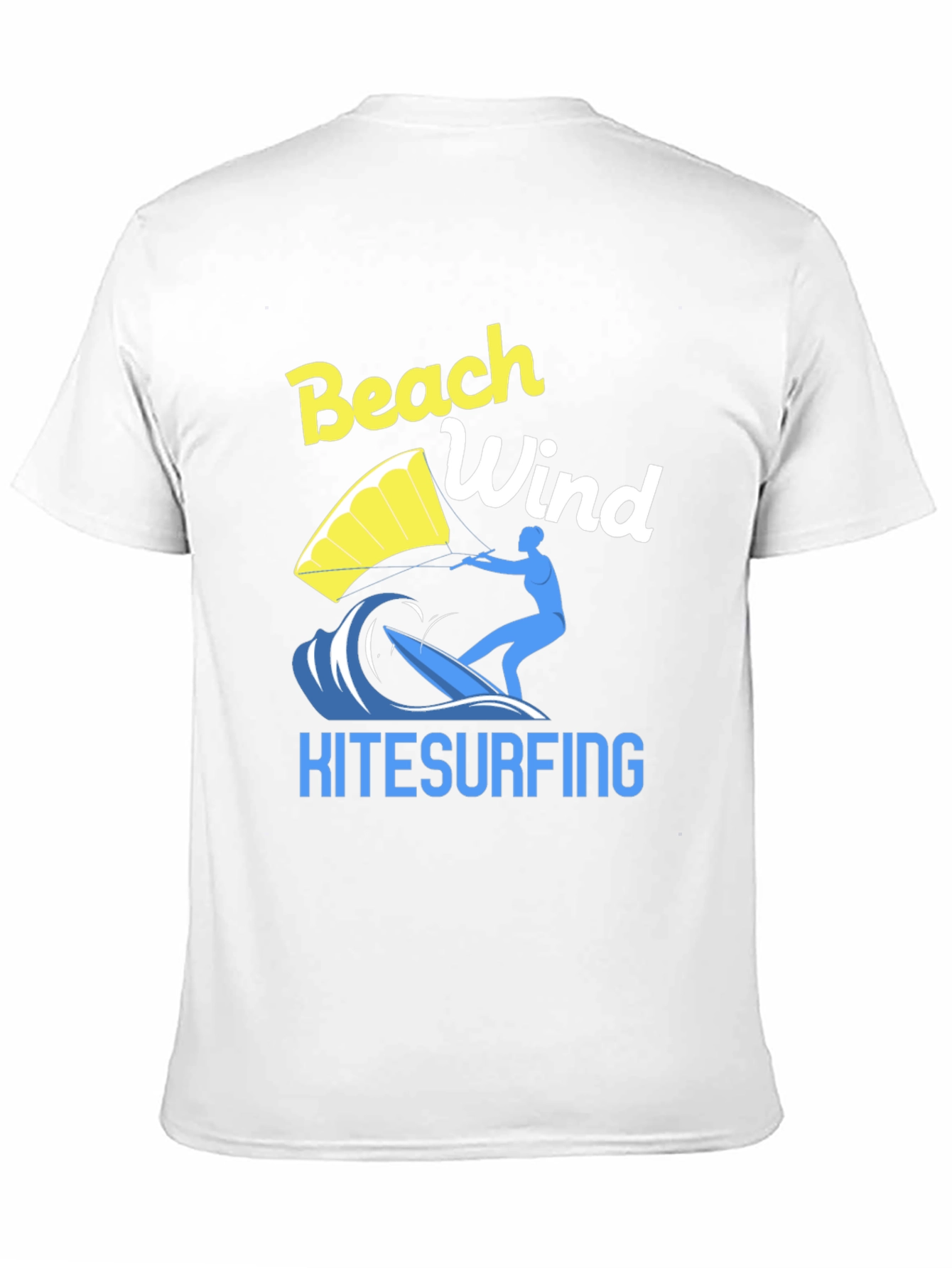 Beach Wind Kitesurfing Graphic Tee