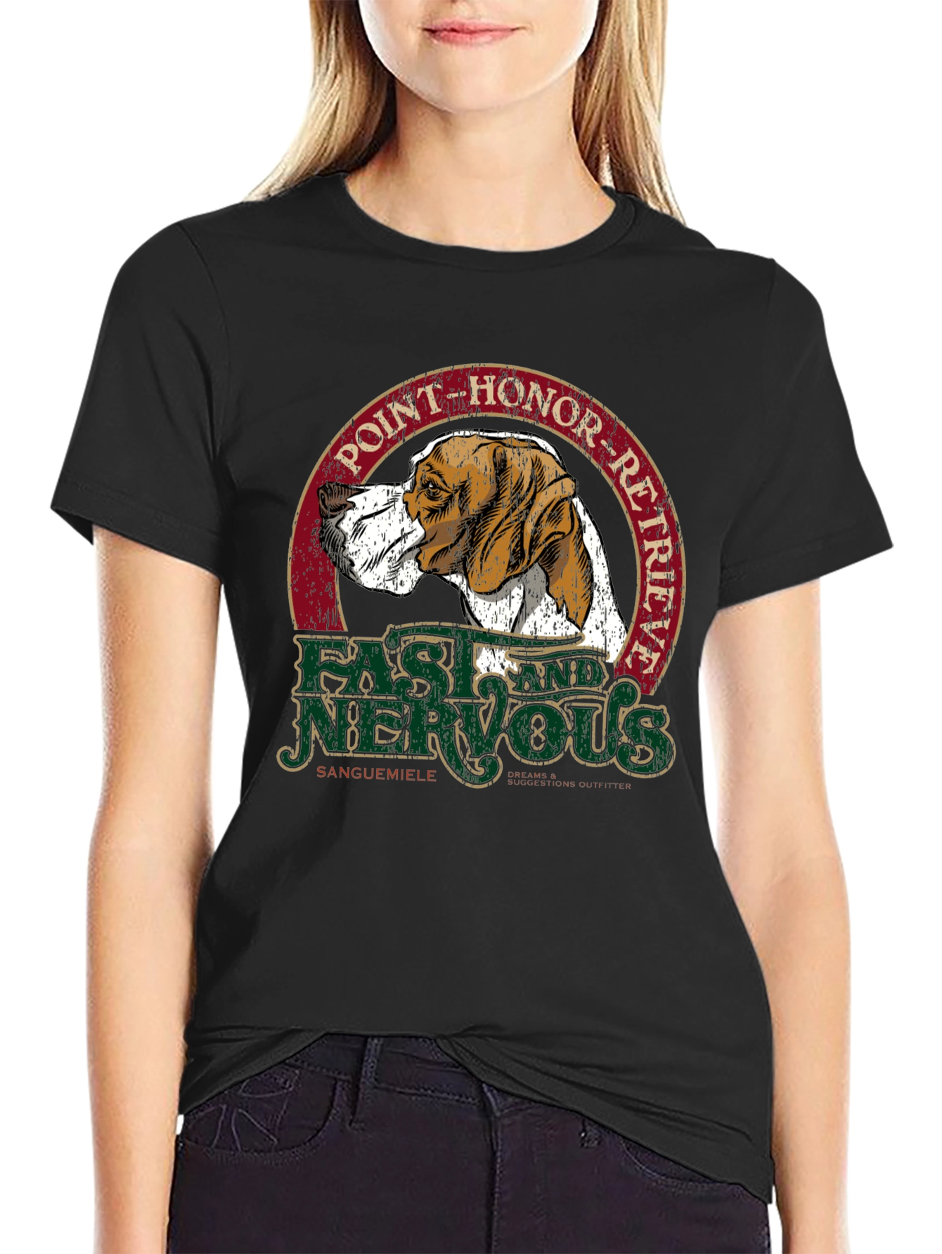 Point Honor Retrieve T-Shirt - Fast & Nervous
