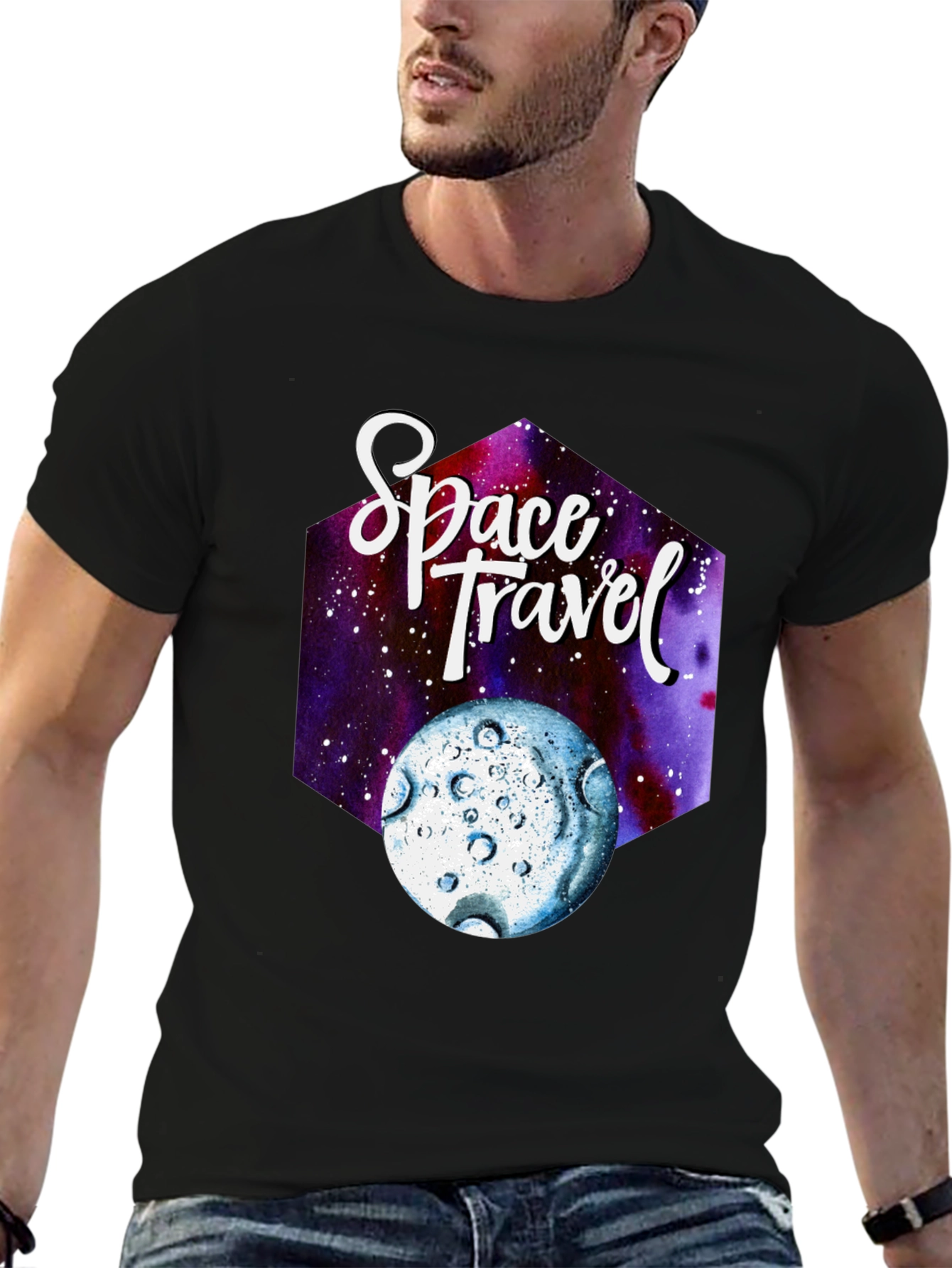 Space Travel T-Shirt - Galaxy Adventure Tee