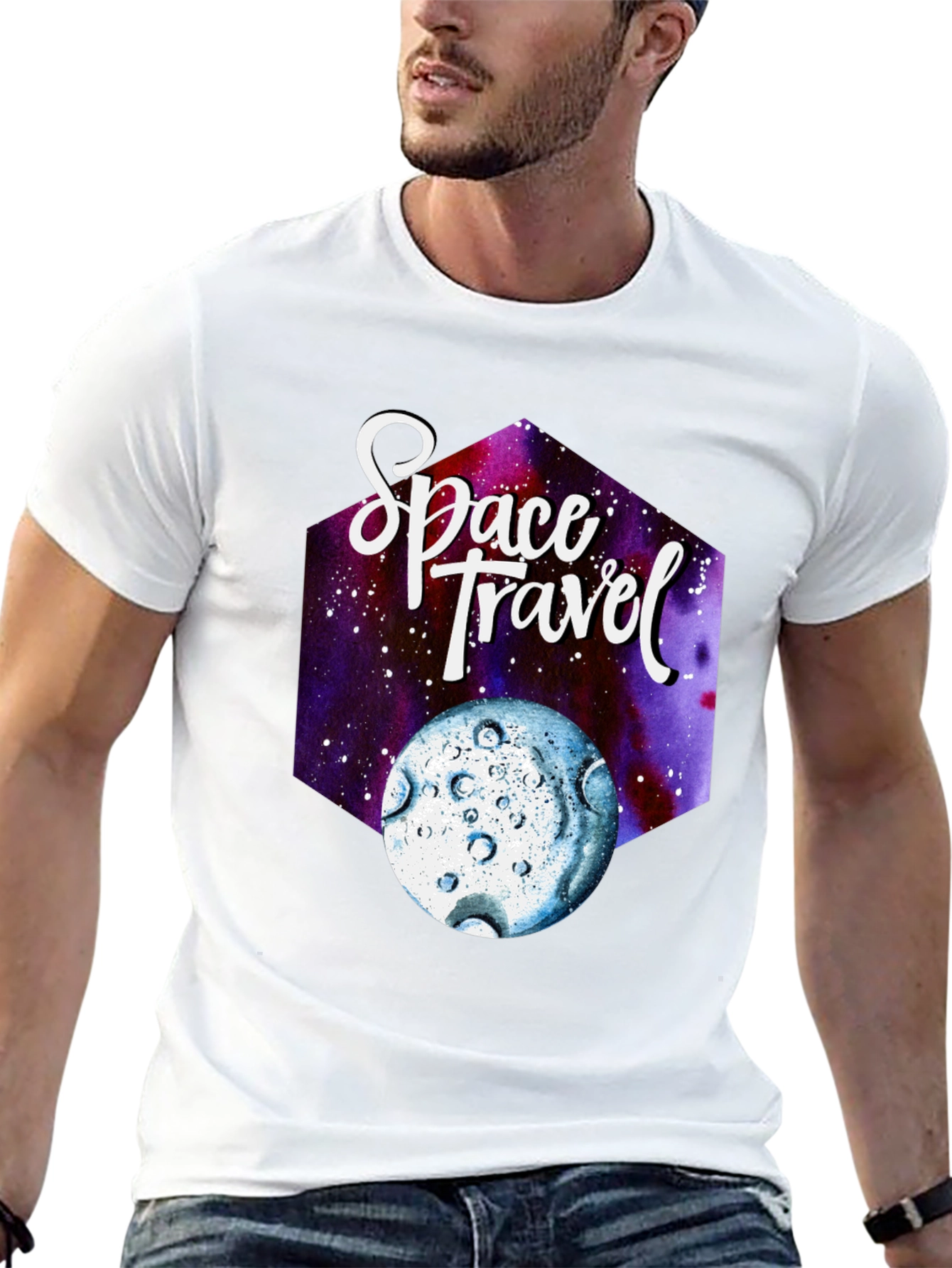Space Travel T-Shirt - Galaxy Adventure Tee