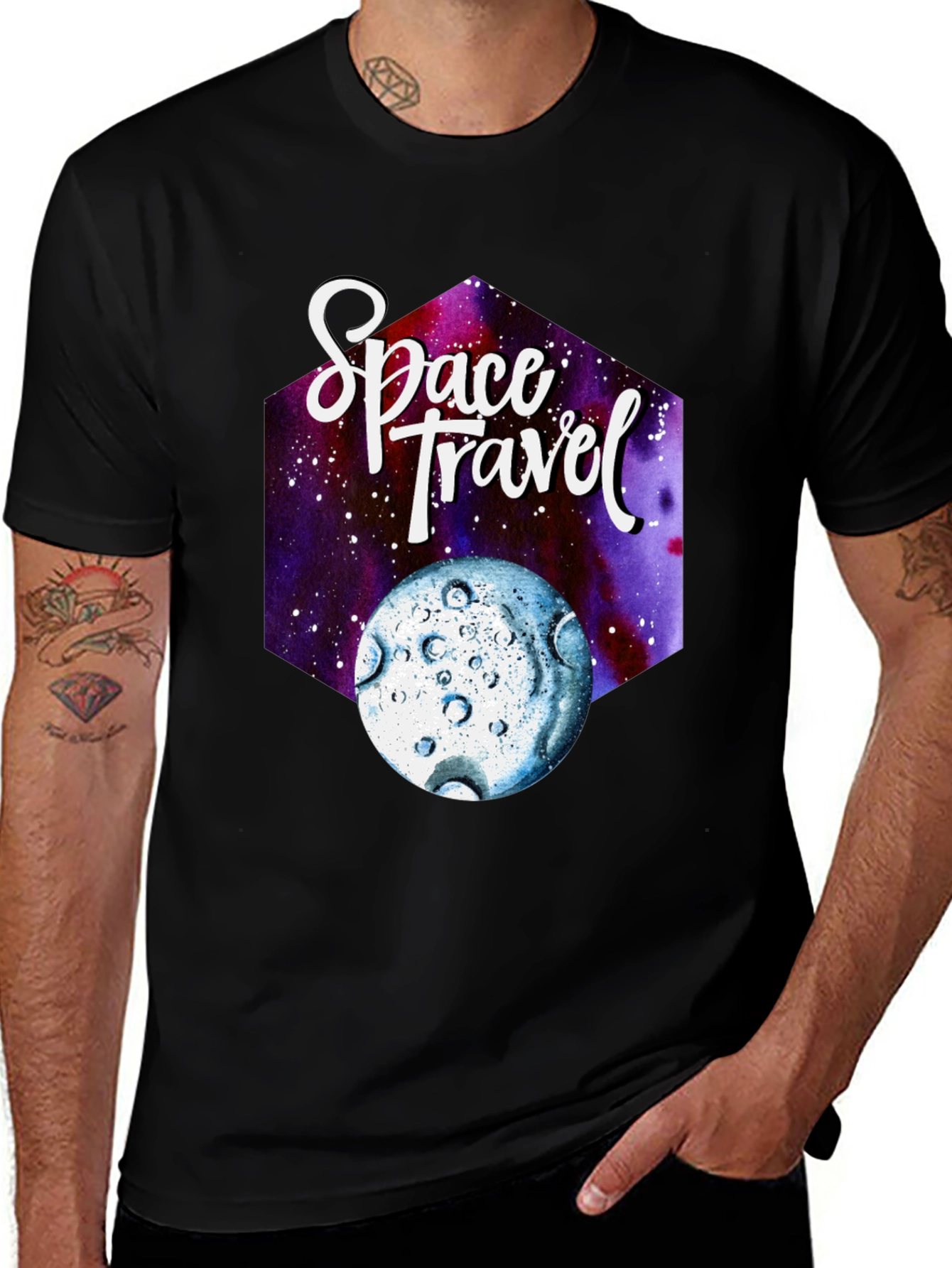 Space Travel T-Shirt - Galaxy Adventure Tee