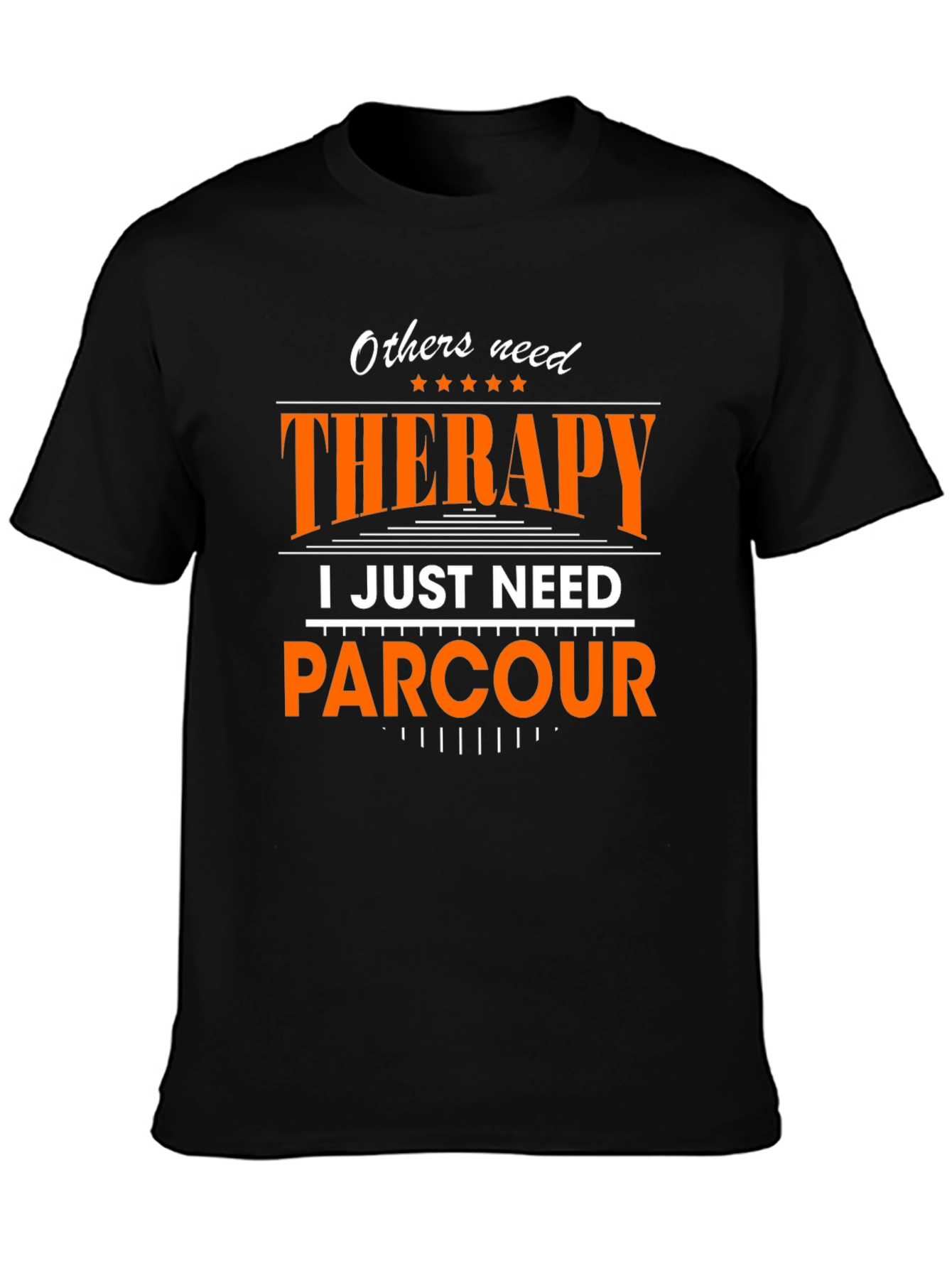 Therapy Parcour Black T-Shirt