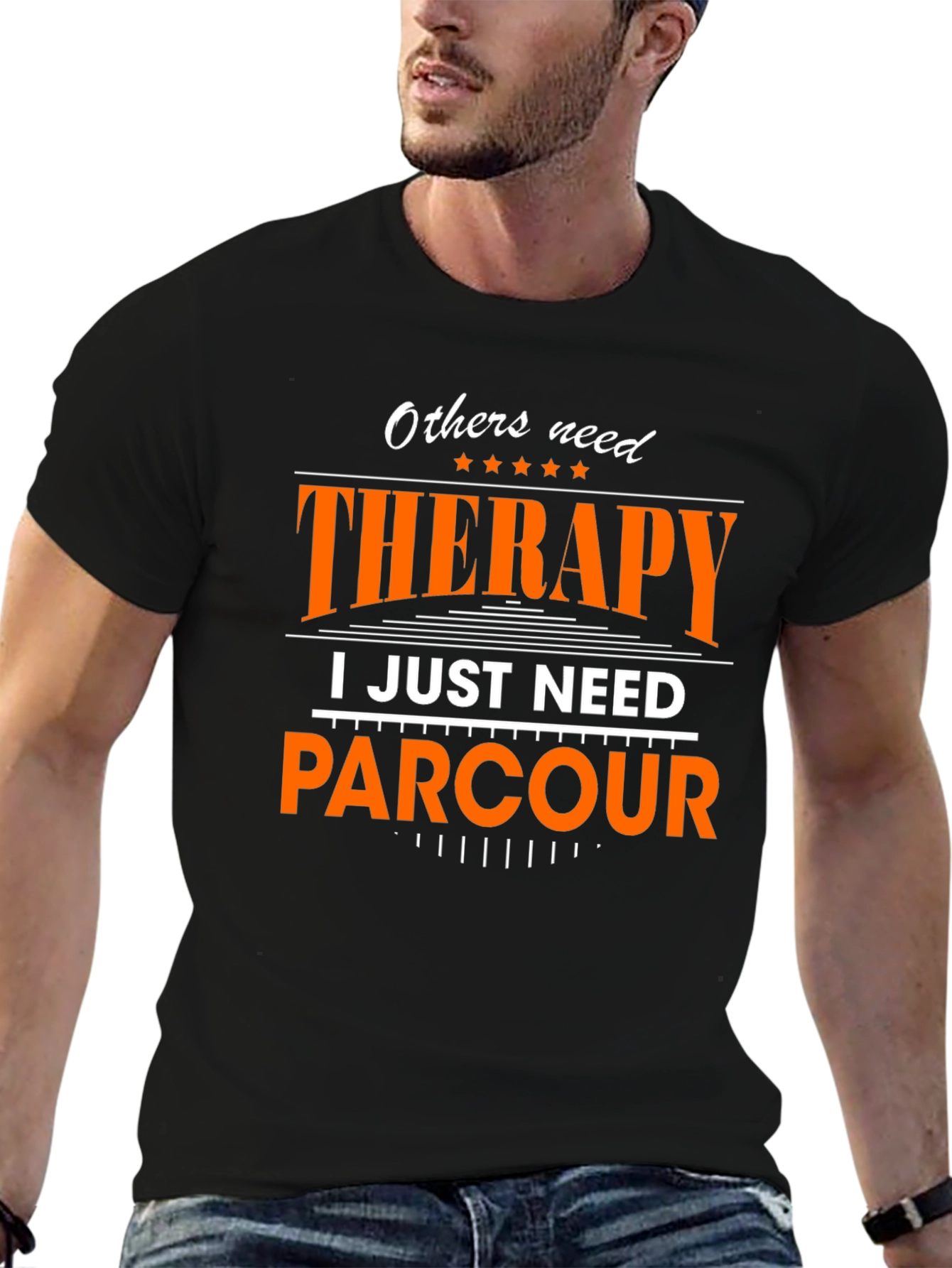 Therapy Parcour Black T-Shirt