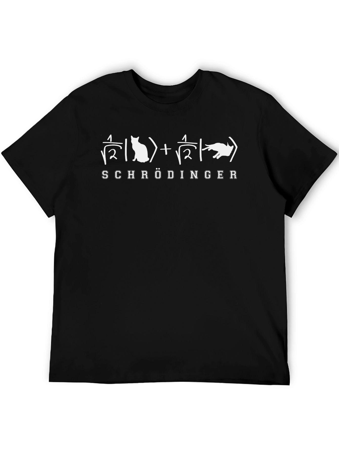 Schrödingers Cat Equation T-Shirt