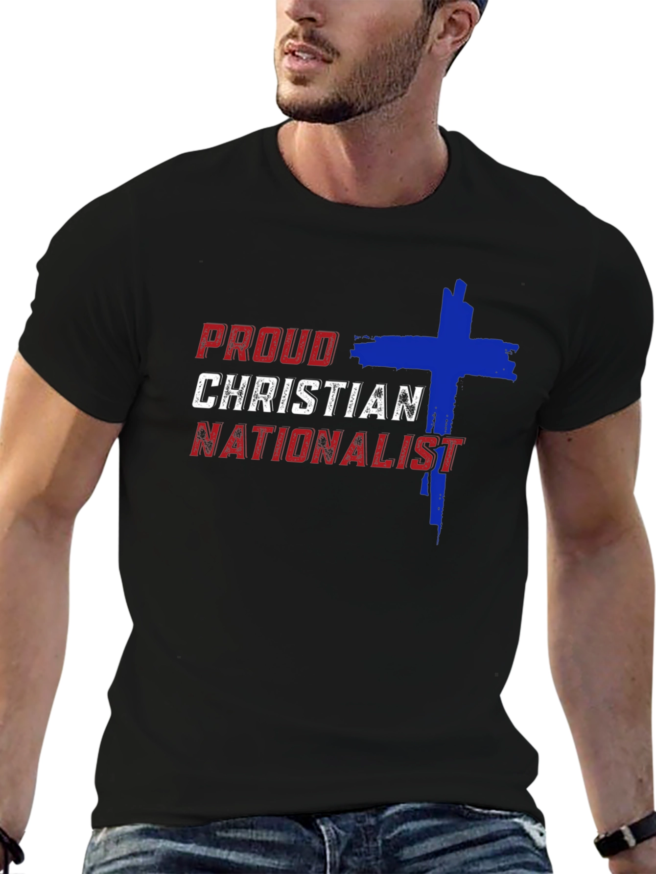 Proud Christian Nationalist Graphic Tee