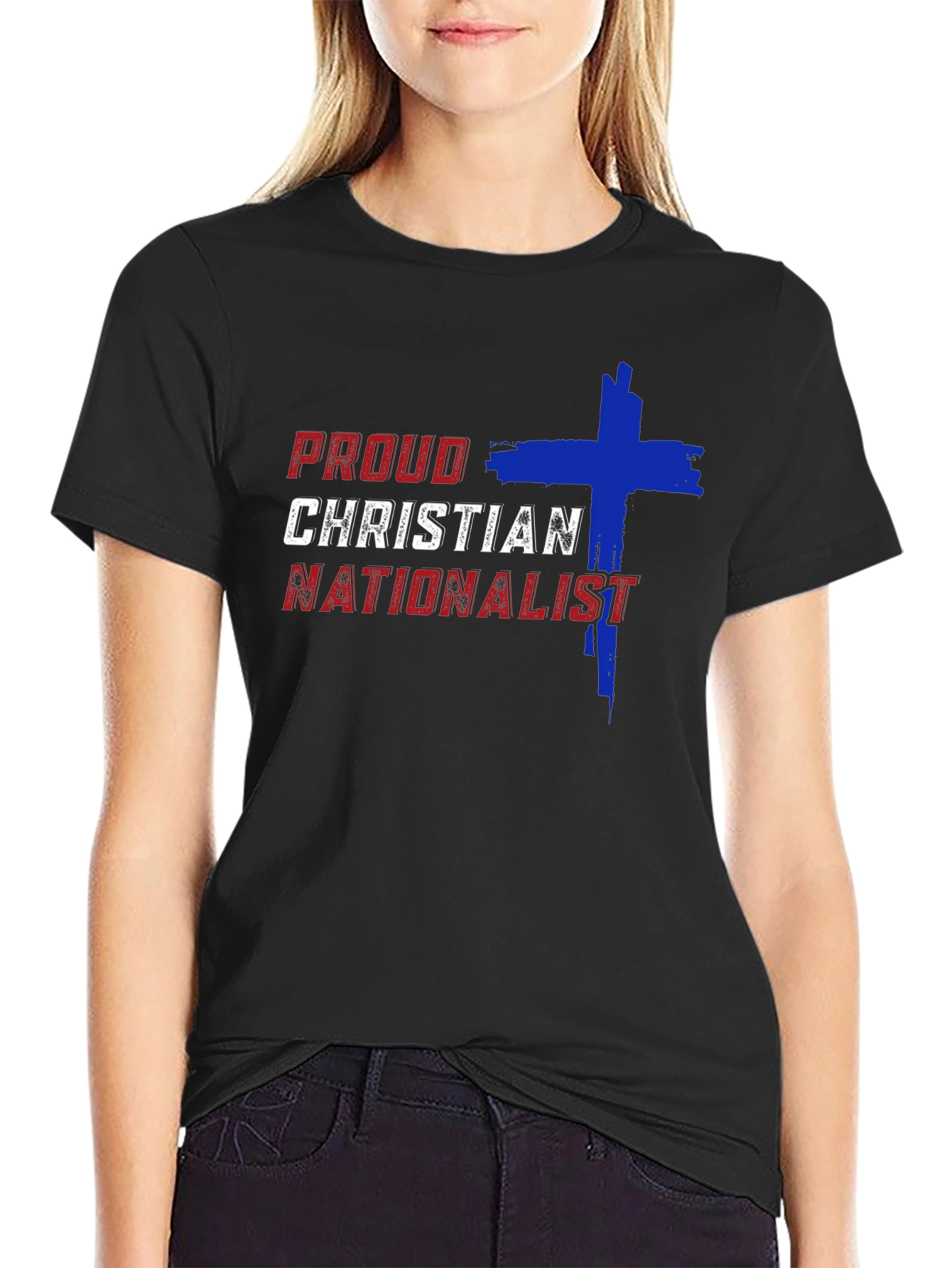Proud Christian Nationalist Graphic Tee