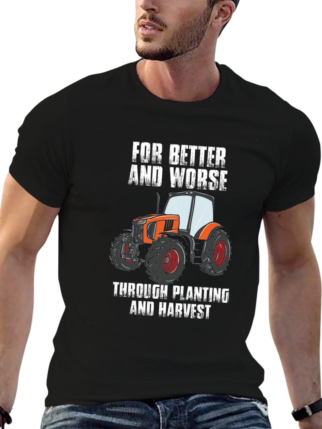Farmer Tractor T-Shirt - Planting & Harvest