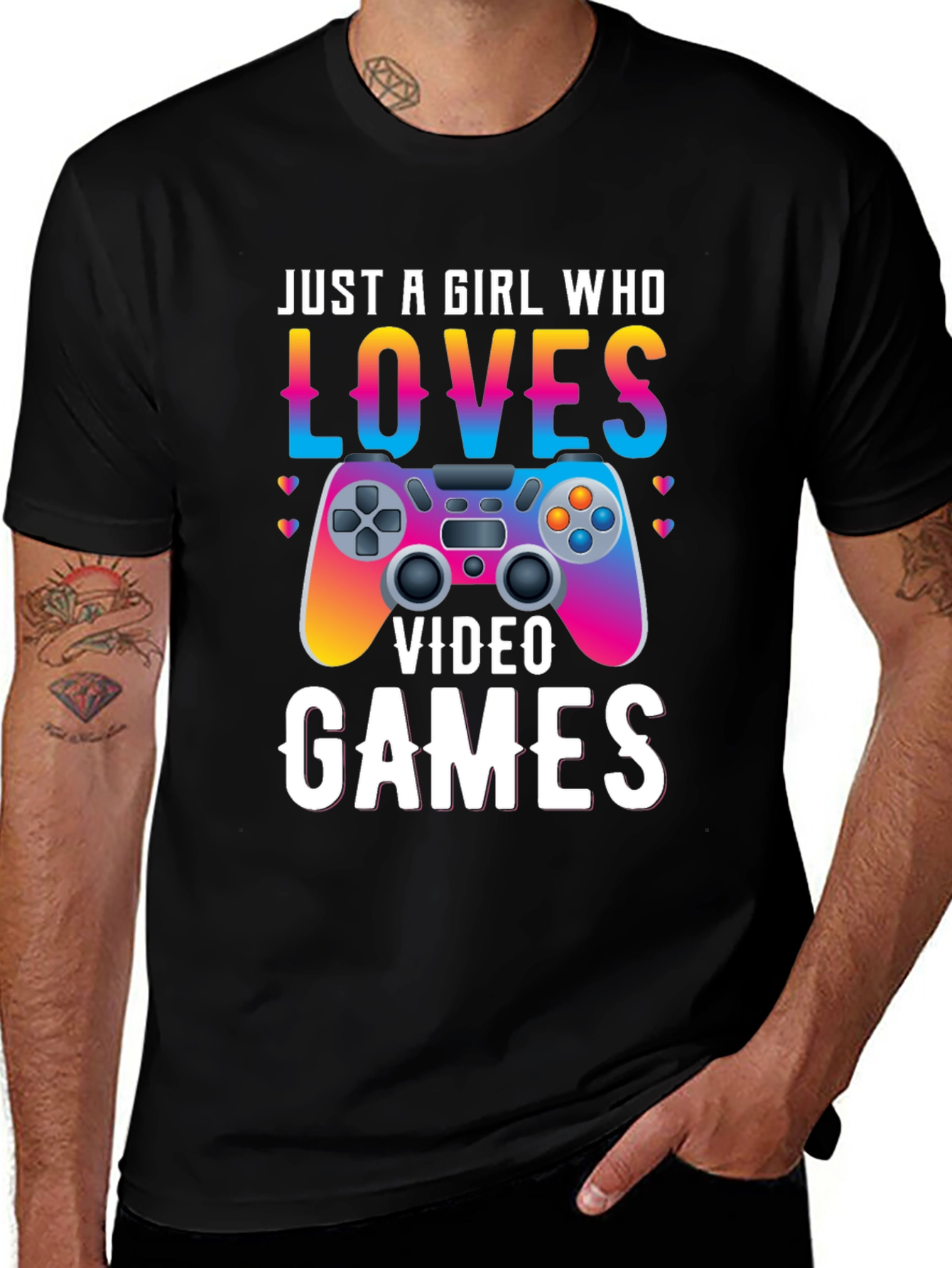 Girl Gamer T-Shirt - Video Game Lover Tee