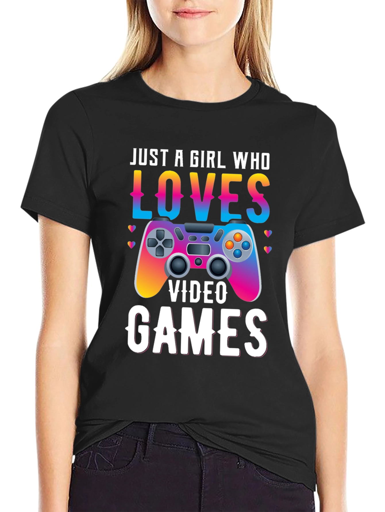 Girl Gamer T-Shirt - Video Game Lover Tee