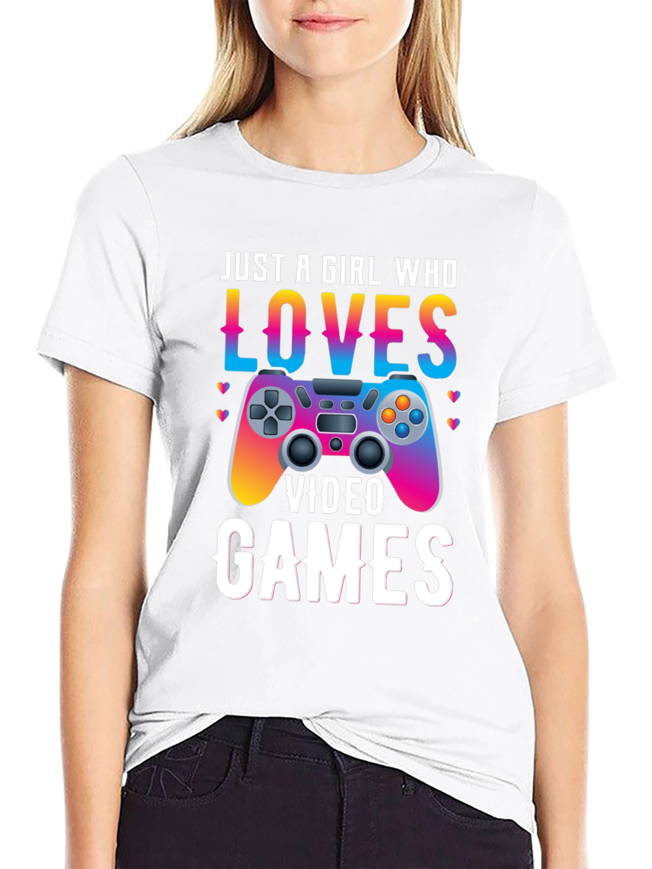 Girl Gamer T-Shirt - Video Game Lover Tee