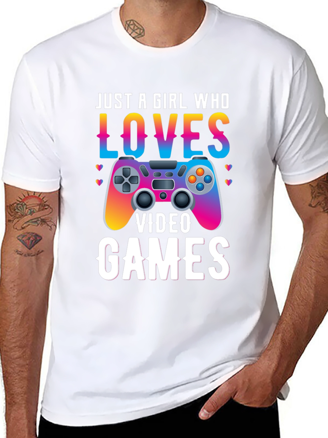Girl Gamer T-Shirt - Video Game Lover Tee