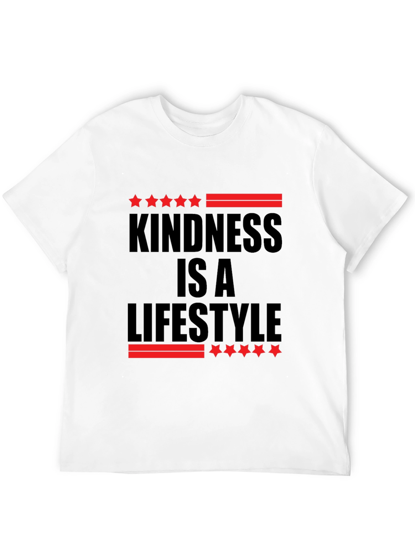 Kindness Is A Lifestyle Graphic Tee
