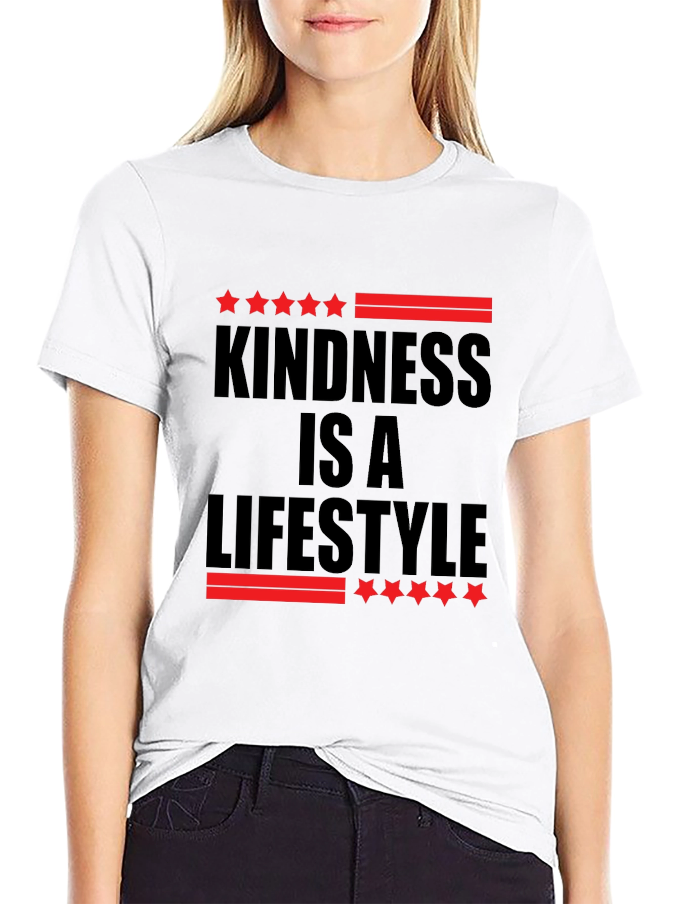 Kindness Is A Lifestyle Graphic Tee