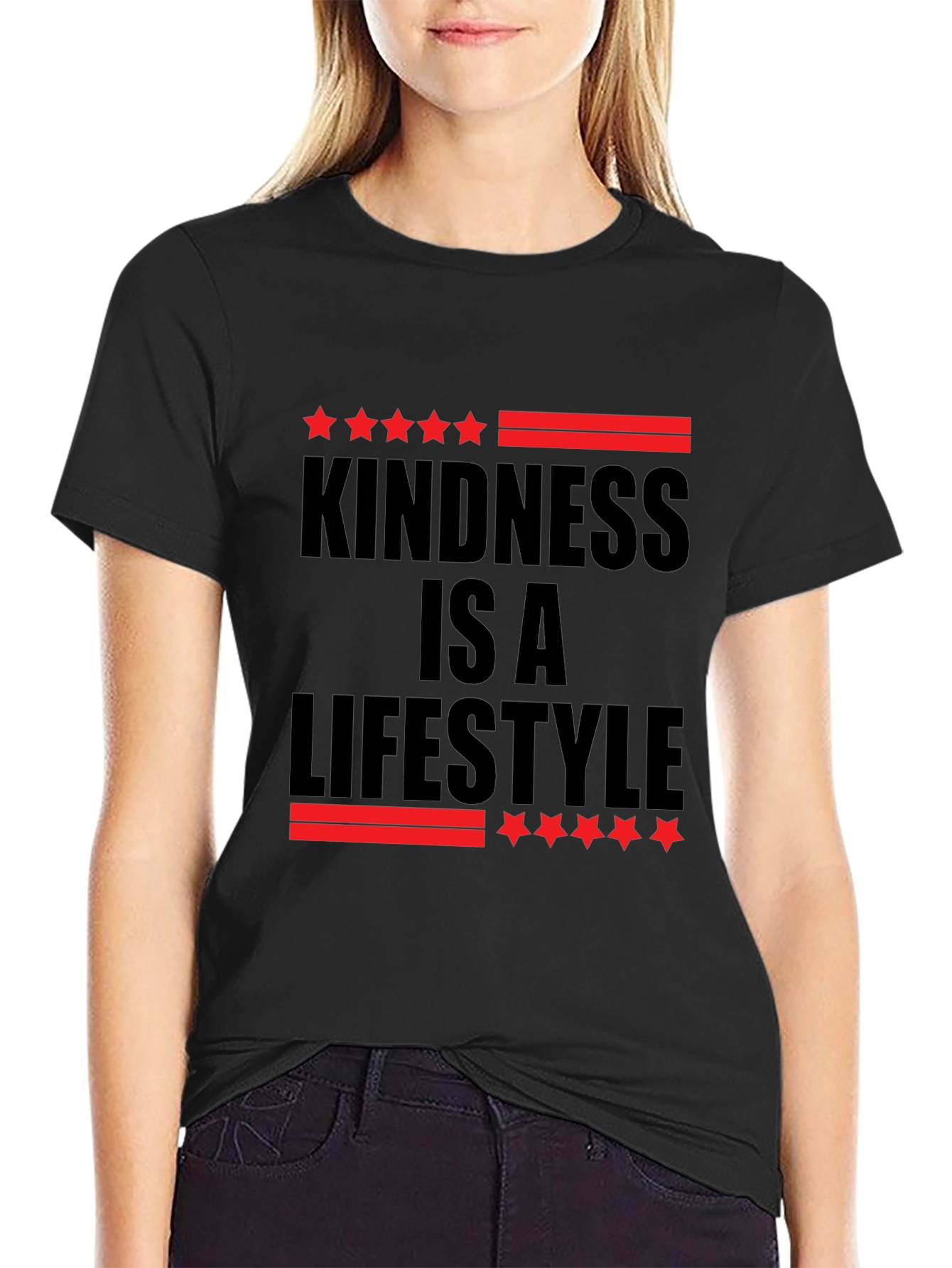 Kindness Is A Lifestyle Graphic Tee