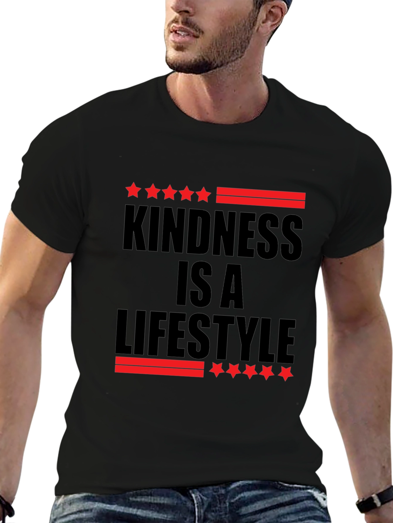 Kindness Is A Lifestyle Graphic Tee