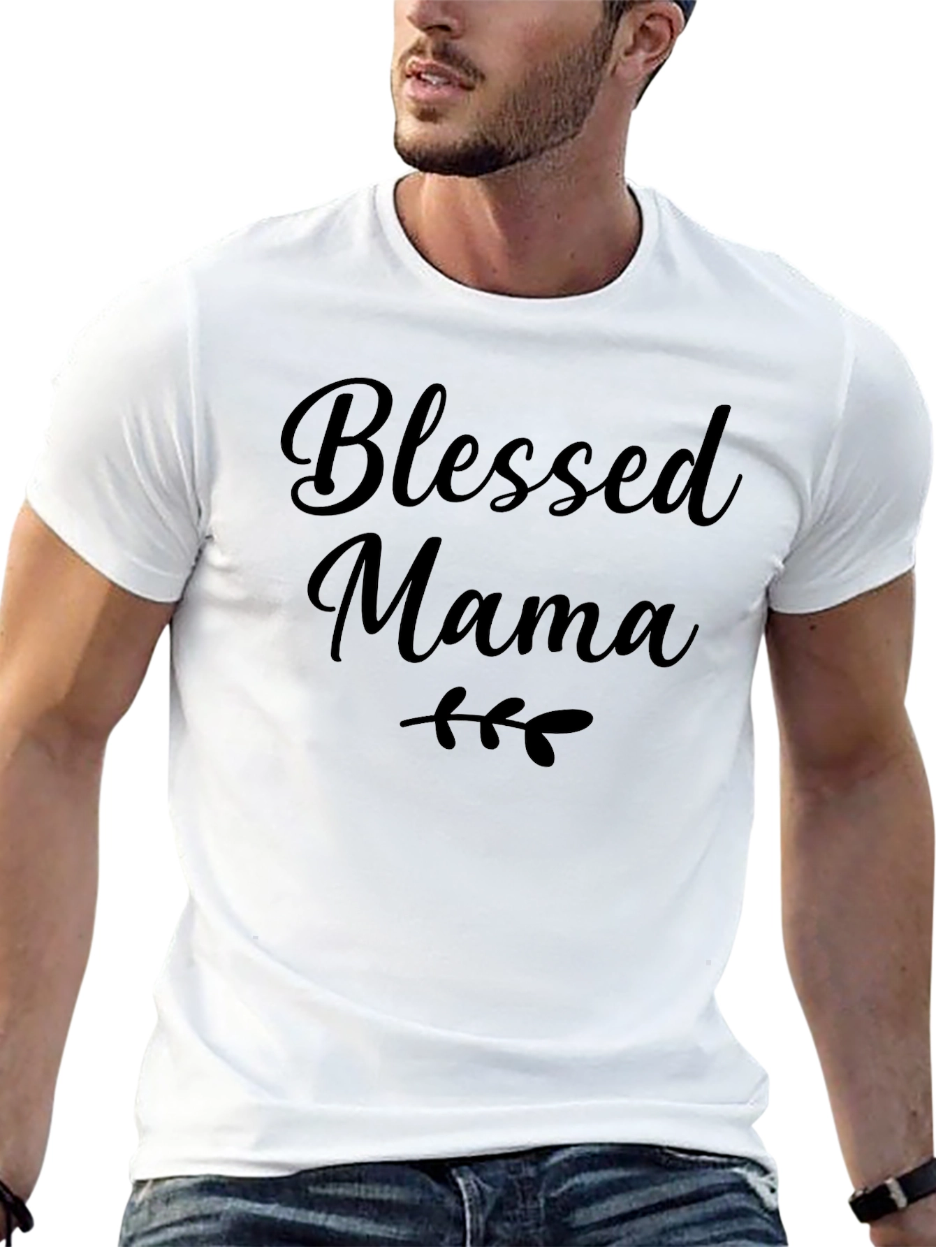 Blessed Mama Graphic T-Shirt - Soft Cotton Tee