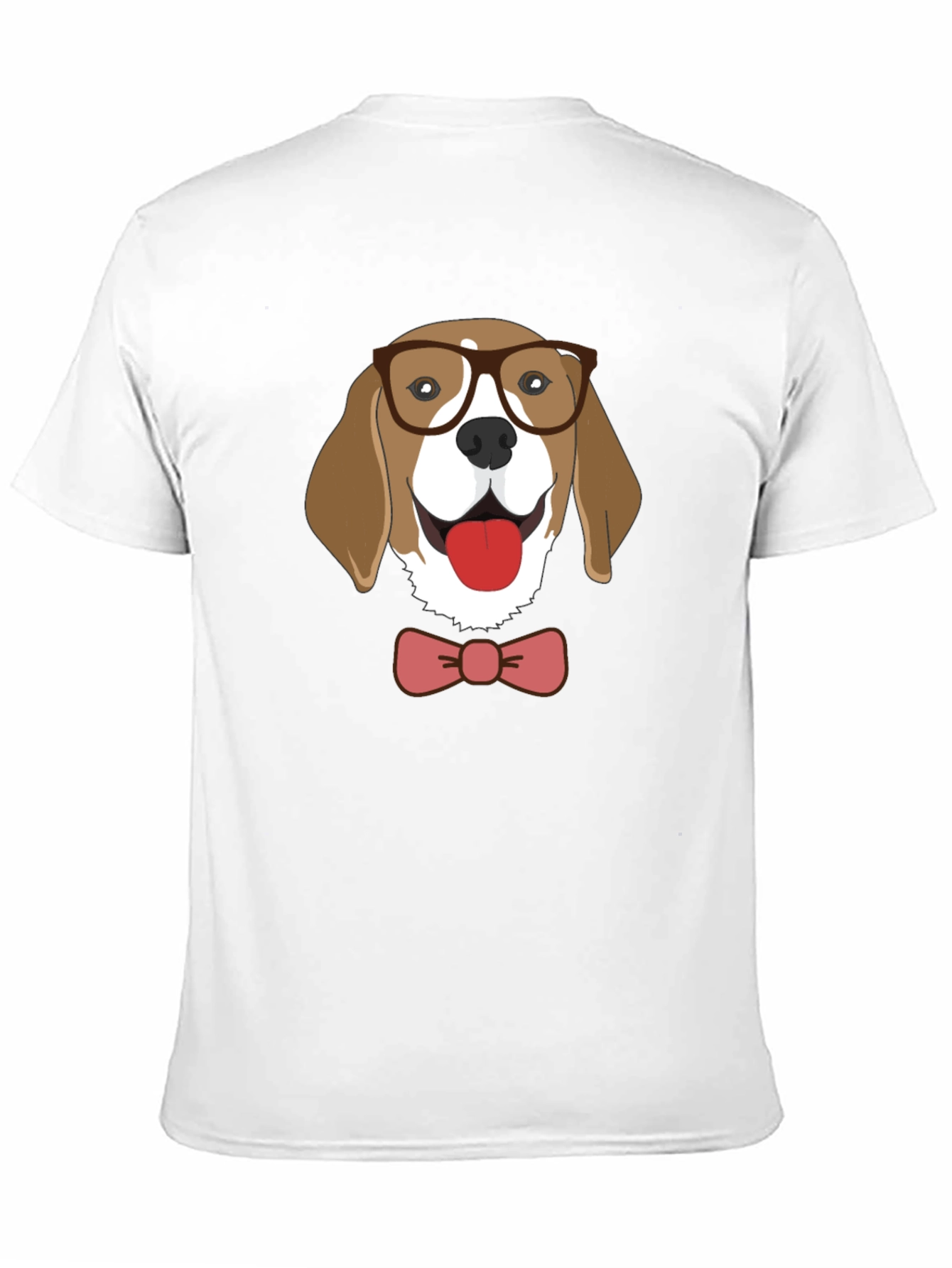 Dog with Glasses T-Shirt: Stylish Canine Tee