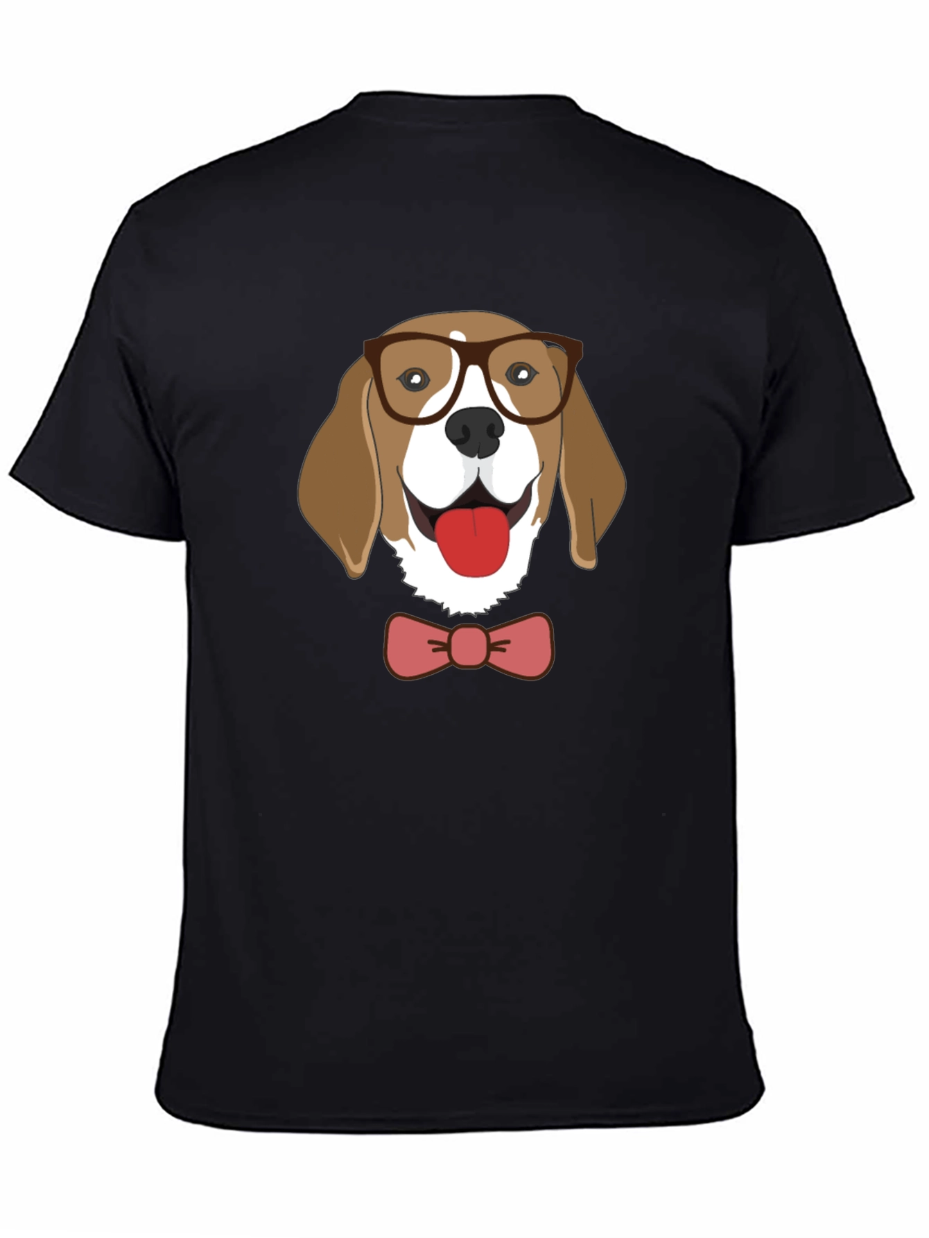 Dog with Glasses T-Shirt: Stylish Canine Tee