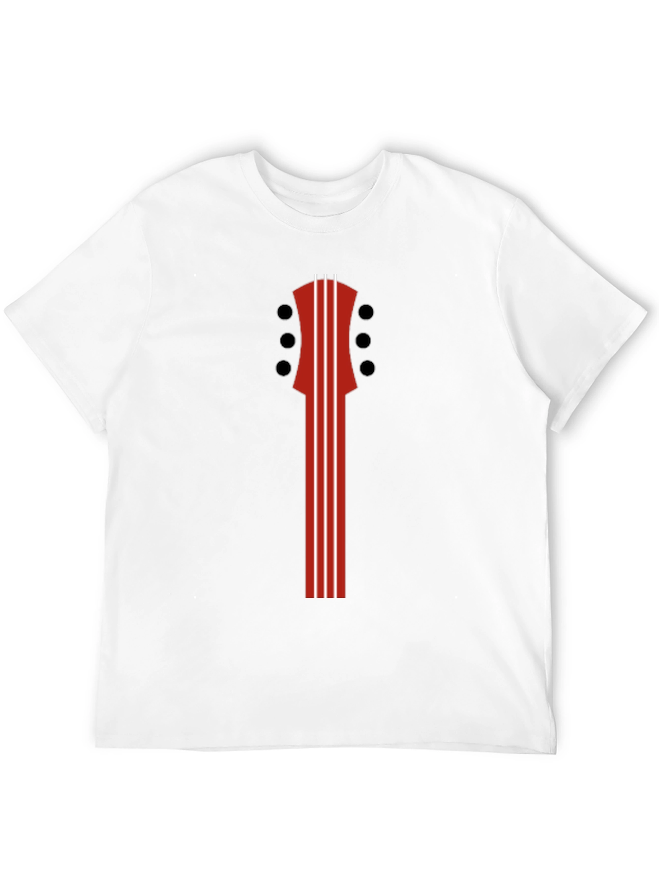 Guitar Headstock Graphic Tee