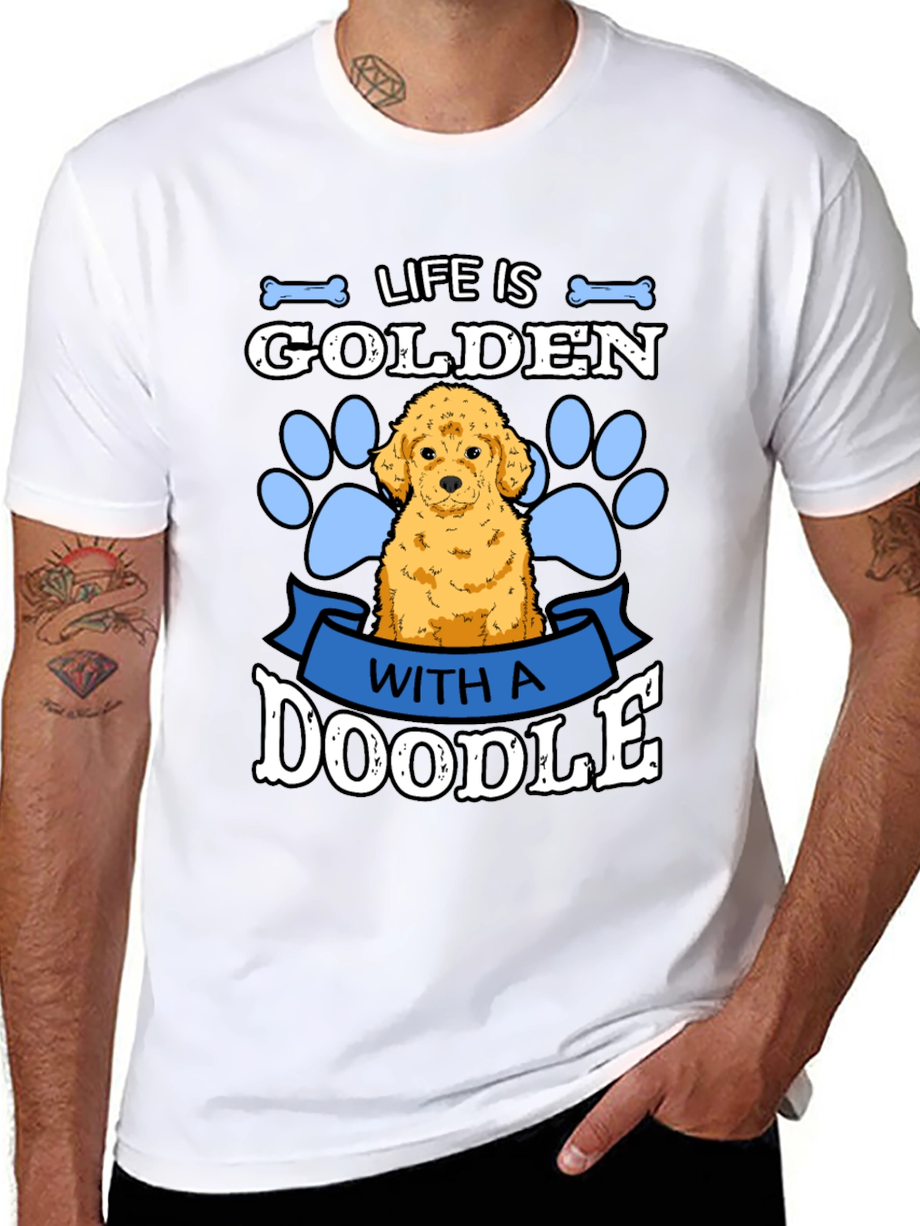 Golden Doodle T-Shirt - Dog Lover Tee