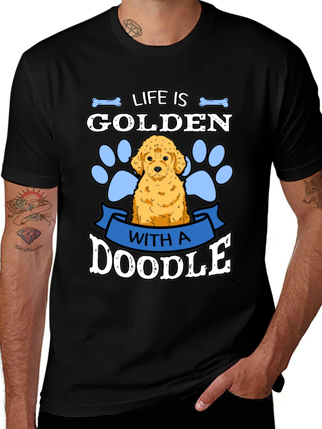 Golden Doodle T-Shirt - Dog Lover Tee