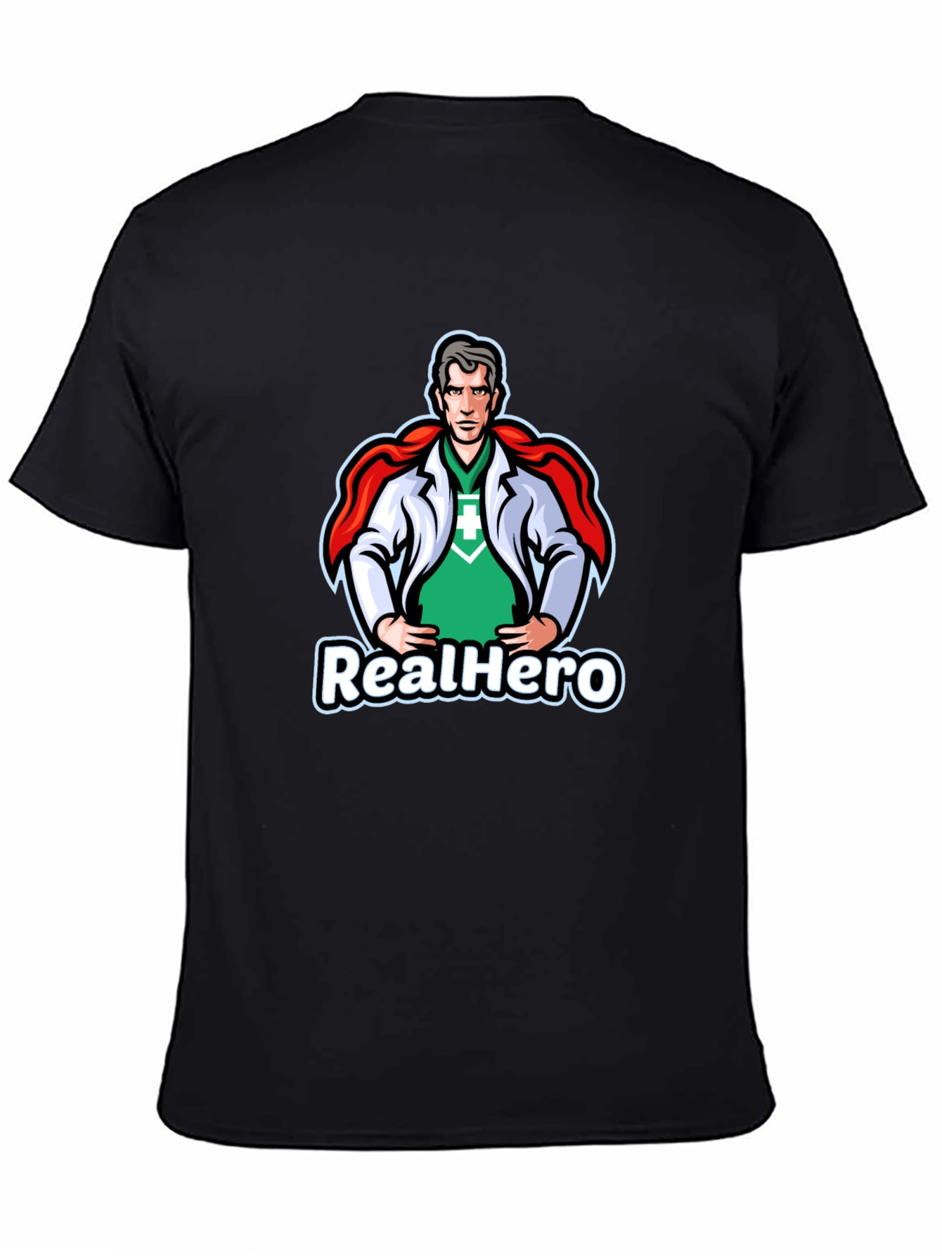 RealHero Doctor T-Shirt - Superhero Medical Apparel